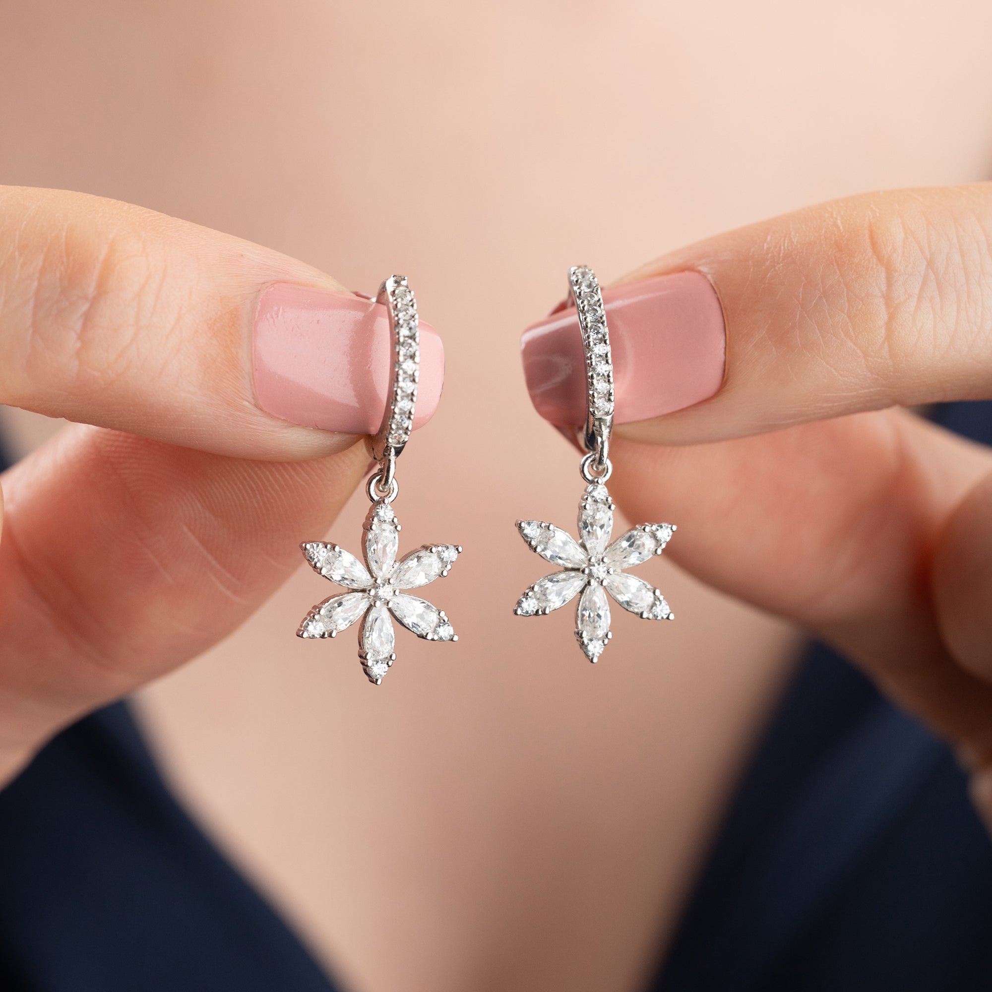 POLARIS OHRRINGE | 925 SILBER