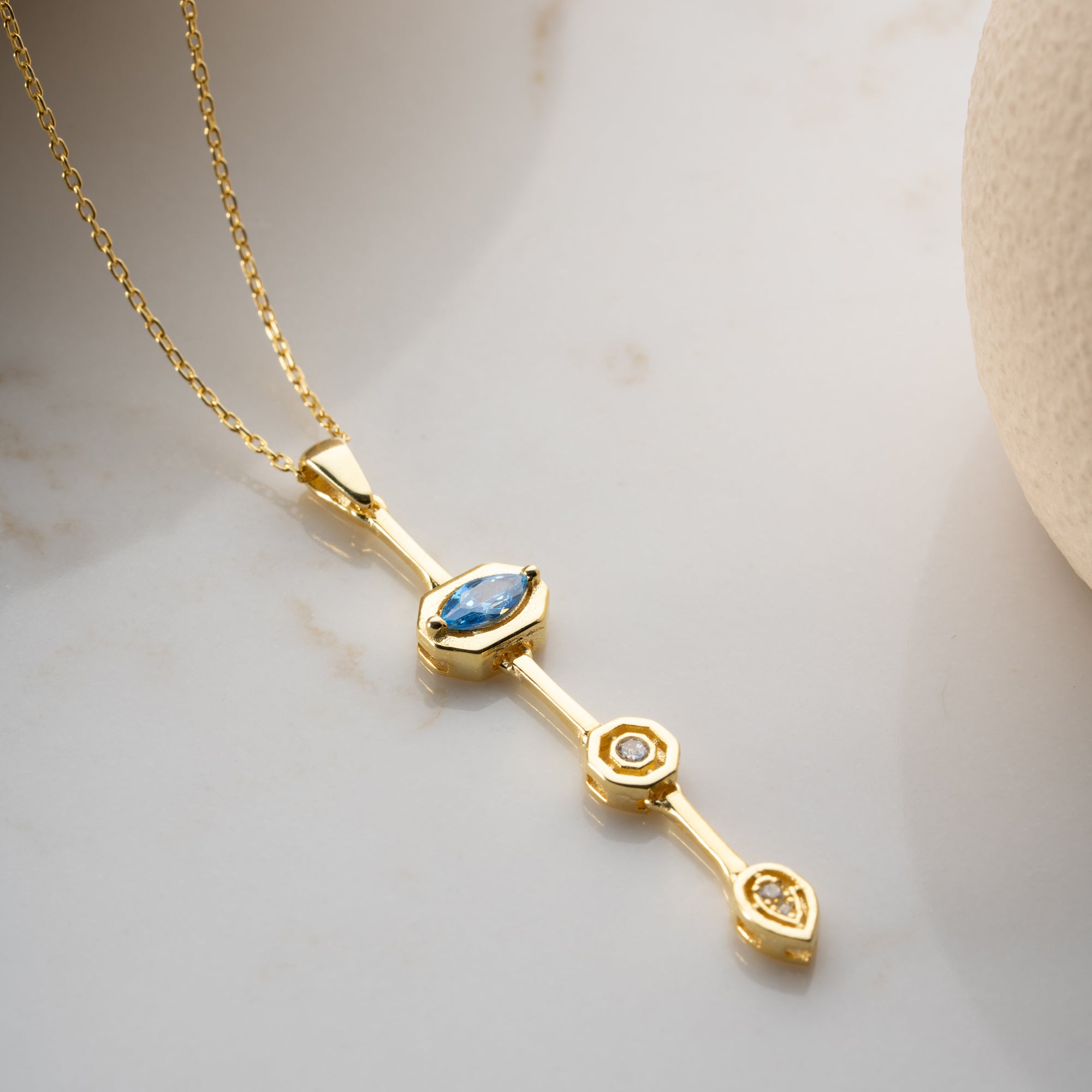 CHANDRA Y HALSKETTE | 925 SILBER