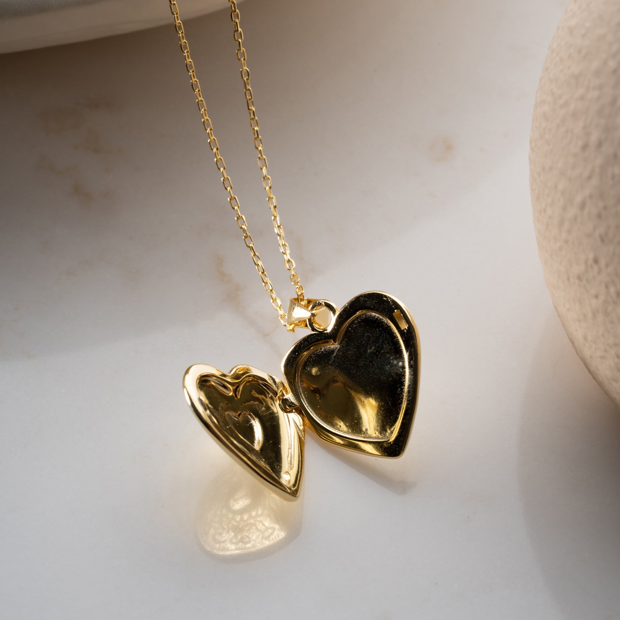 VINTAGE HEART KETTE | 925 SILBER