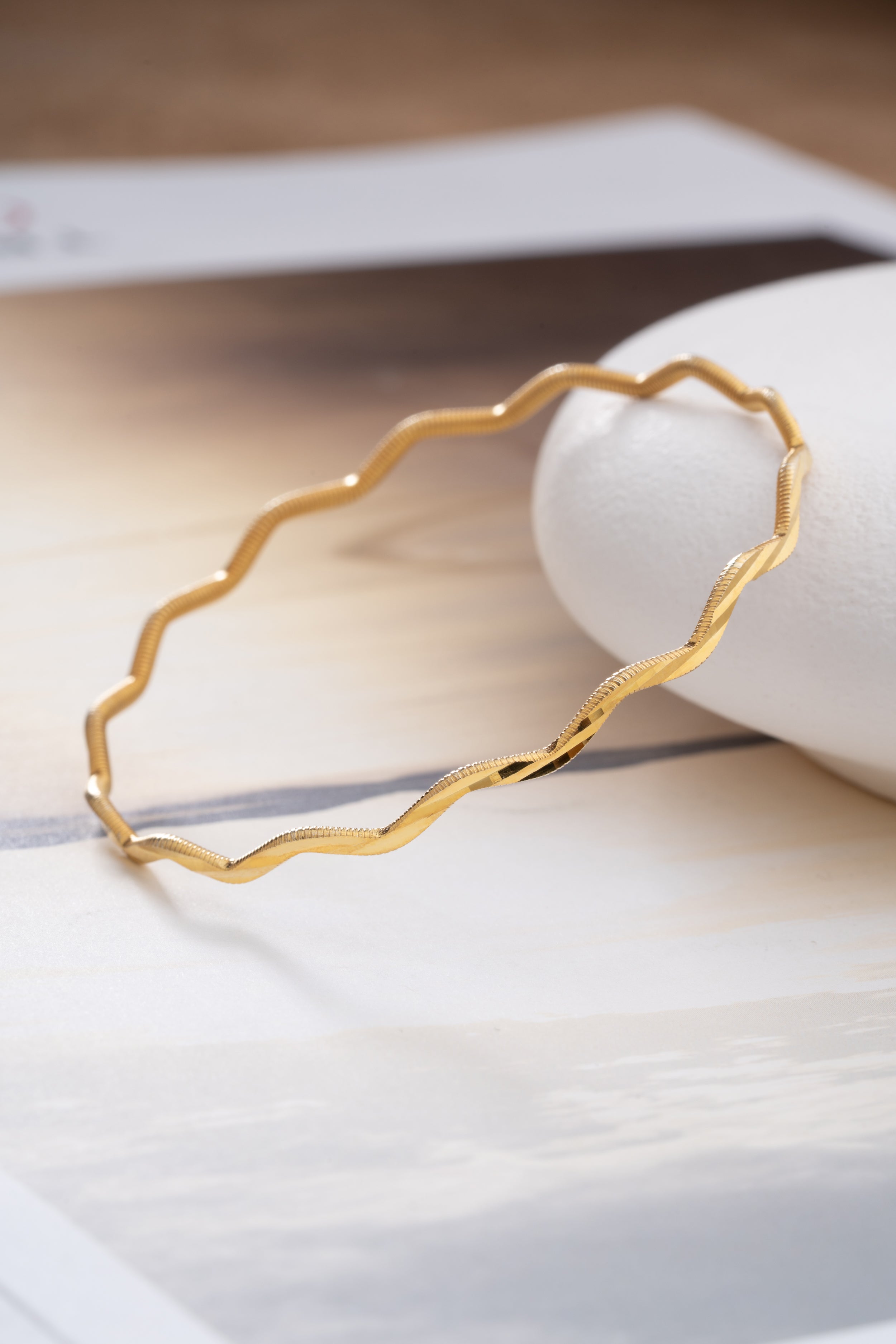 ZIKZAK AJDA ARMREIFEN | 925 SILBER