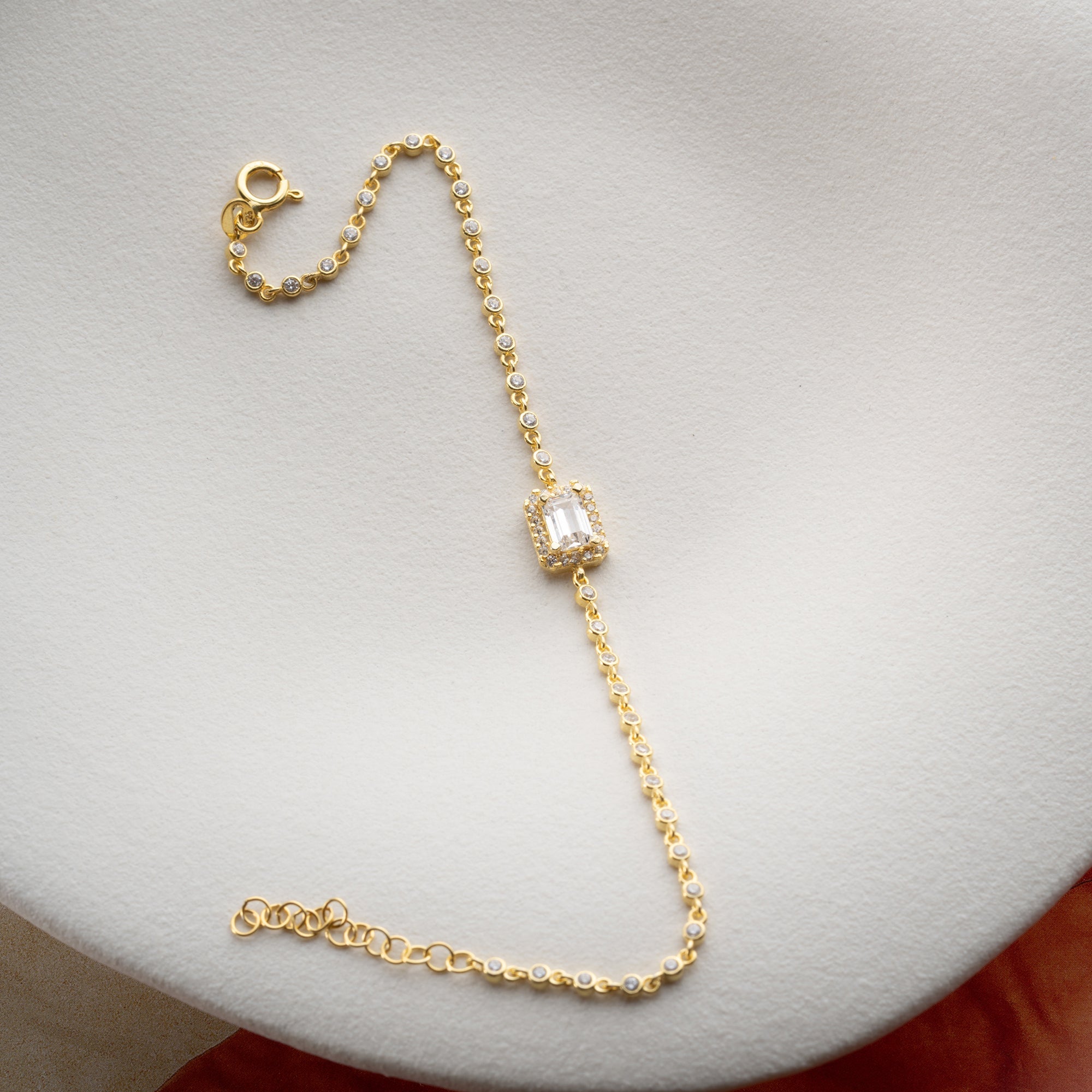 LEOS BAGUETTE ARMBAND | 925 SILBER