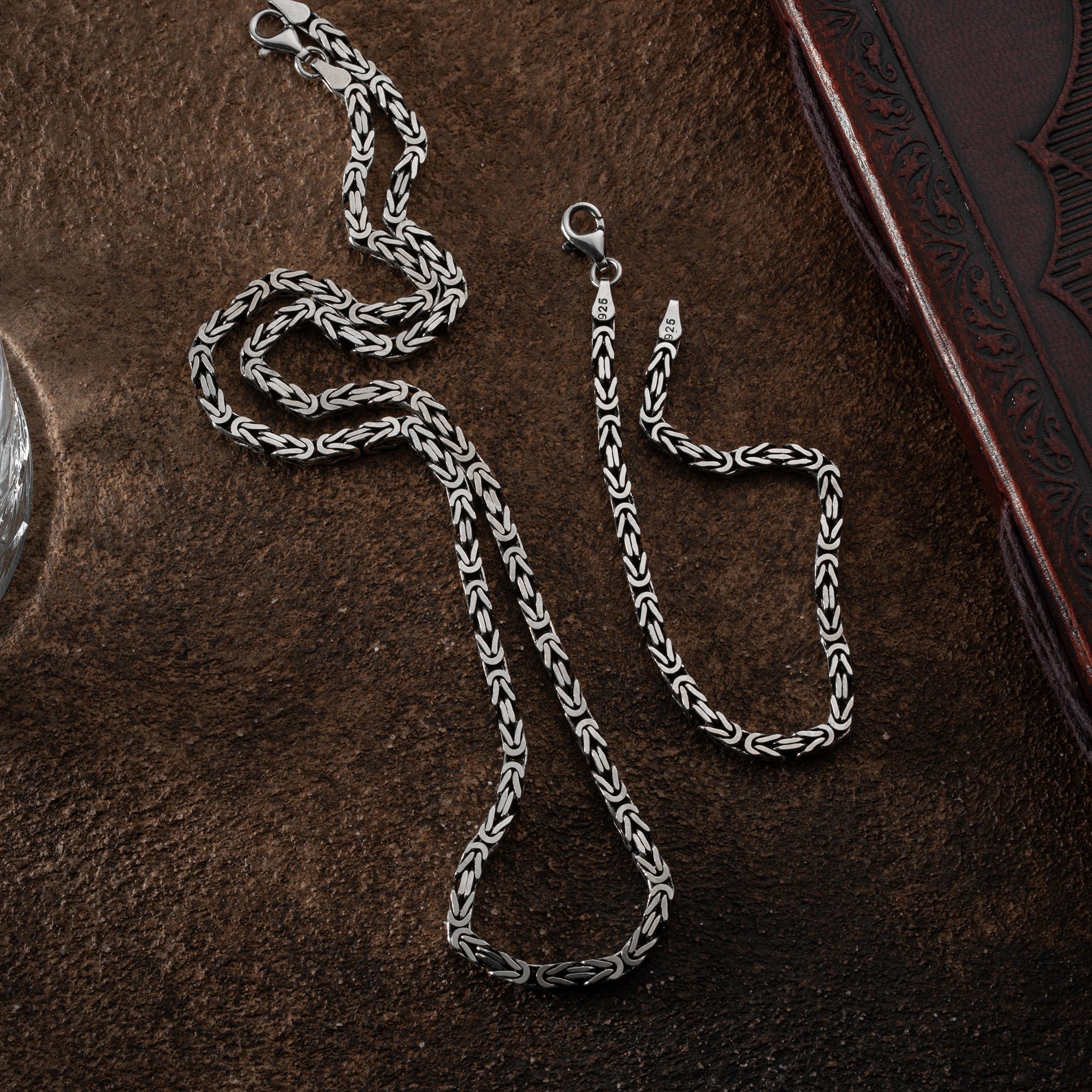 KÖNIGSKETTE 4 MM SET | 925 SILBER.