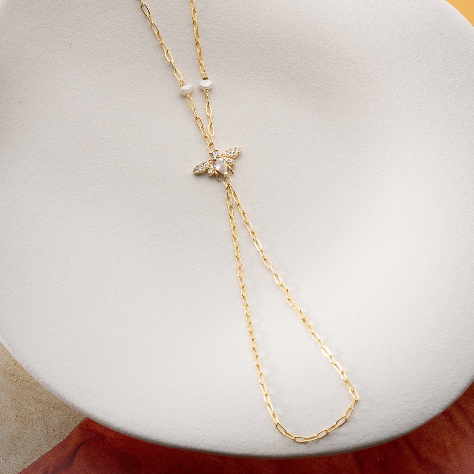 MIE PEARL HANDKETTE | 925 SILBER