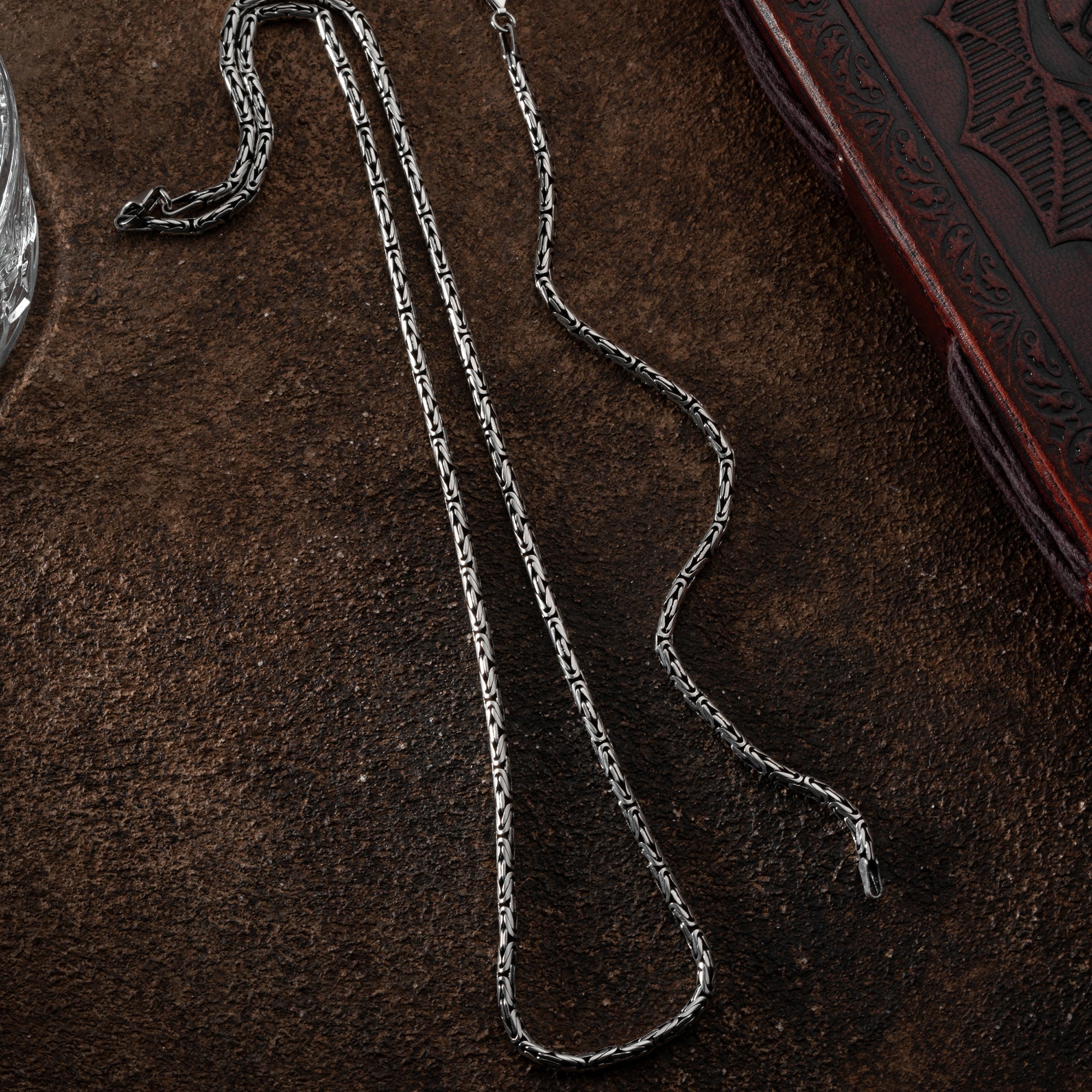 OVAL KÖNIGSKETTE 2 MM SET | 925 SILBER.