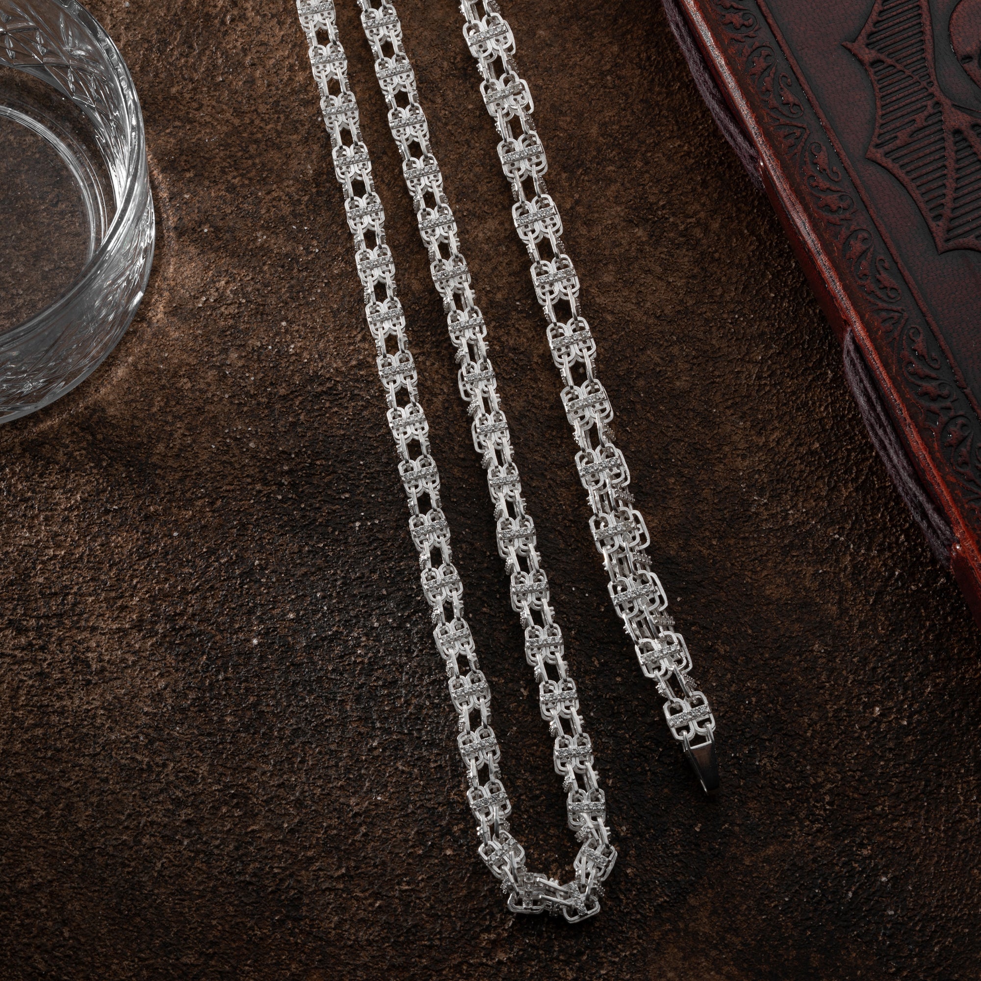 KÄFIGKETTE SET | 925 SILBER.