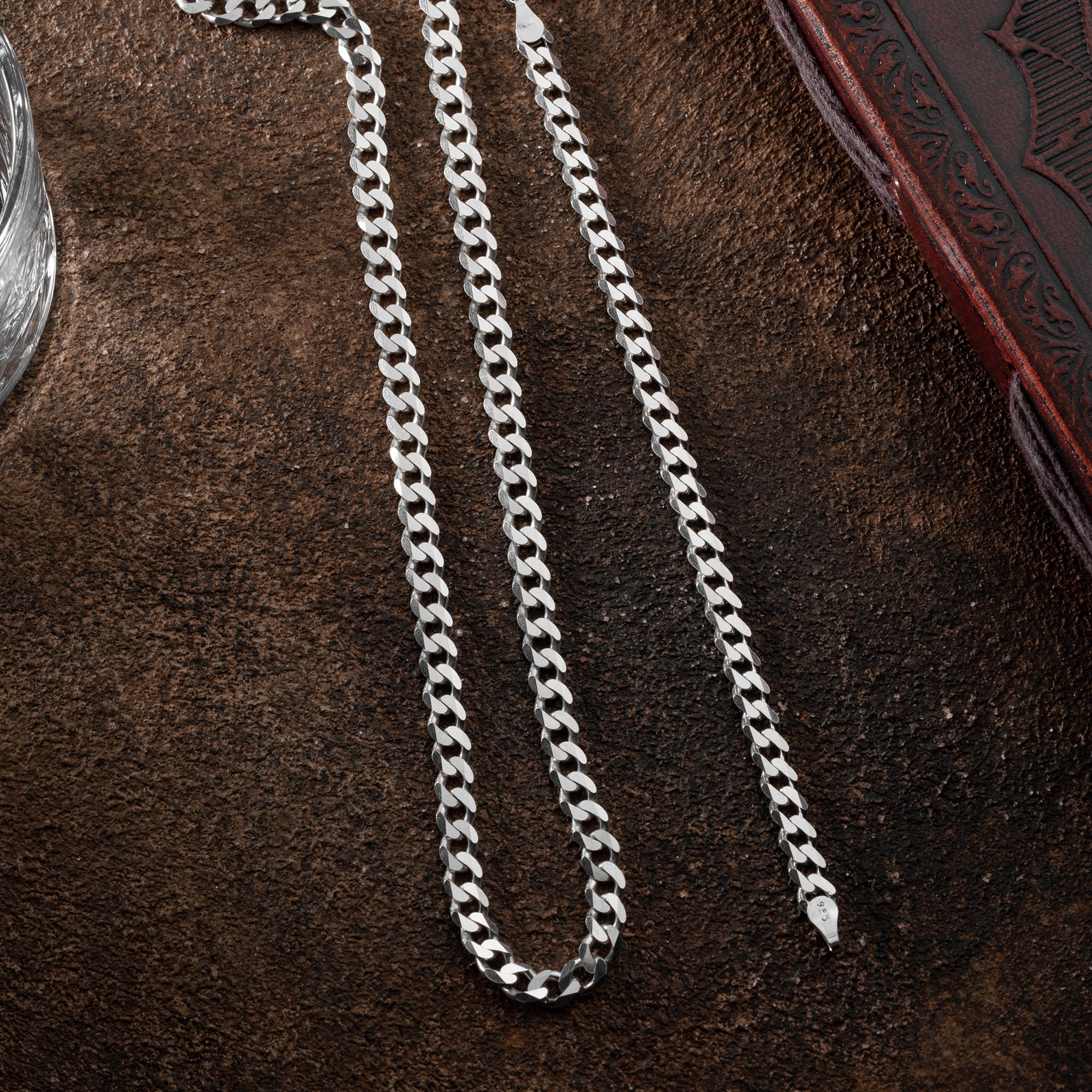 PANZER KETTE SET | 925 SILBER.