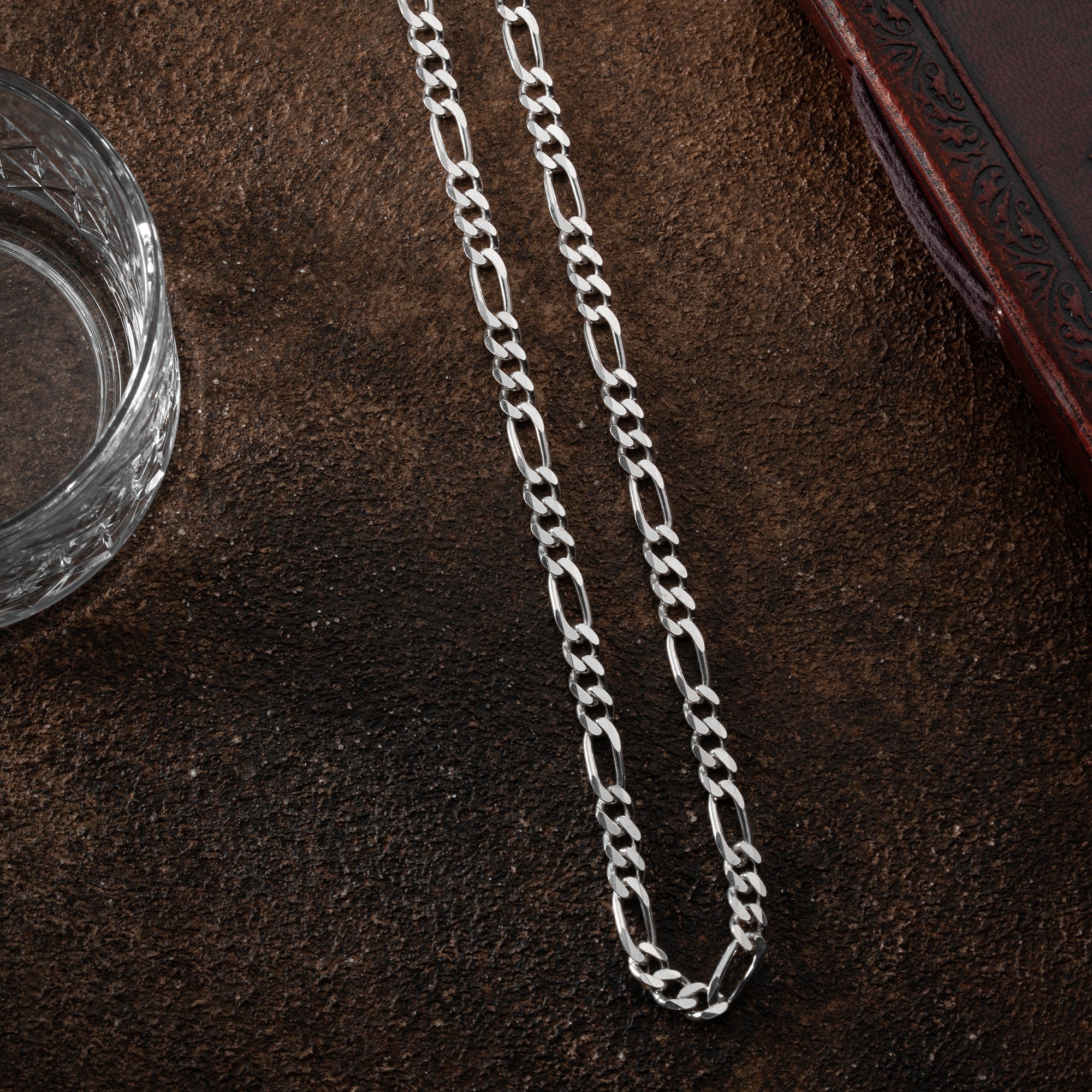 BIG FIGARO HALSKETTE | 925 SILBER.