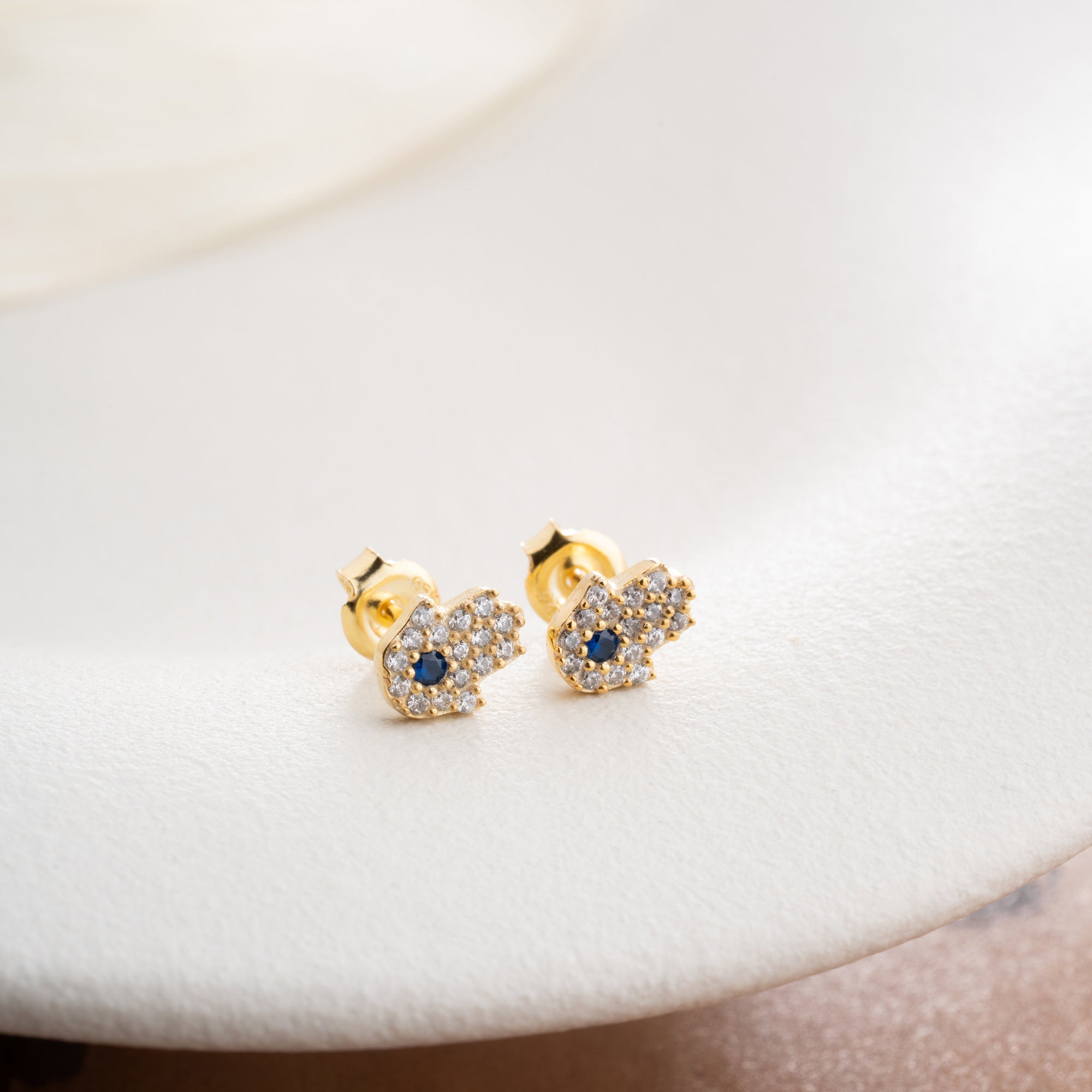 FATIMAS HAND MINI OHRRING | 925 SILBER