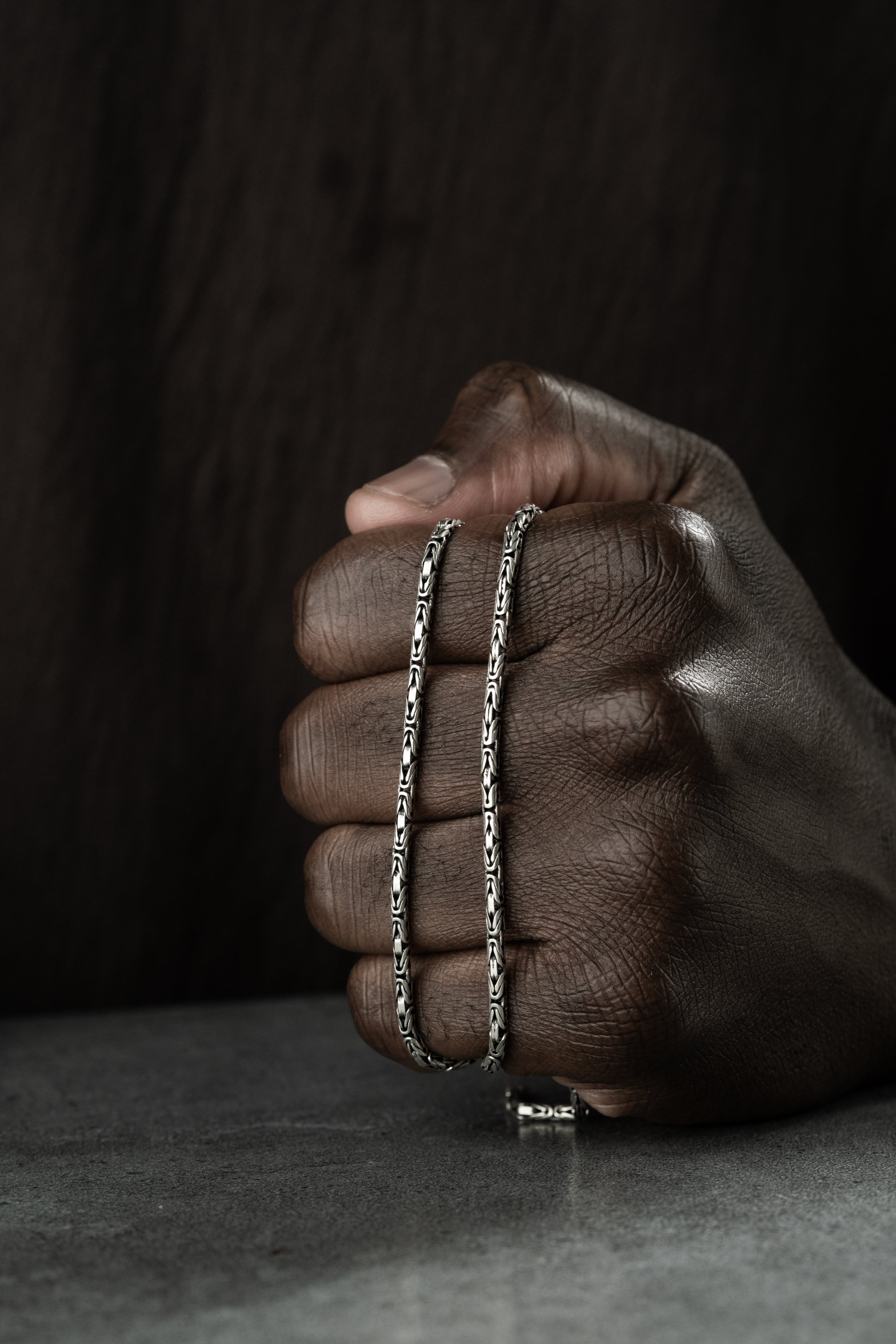 OVAL KÖNIGSKETTE 2MM HALSKETTE | 925 SILBER.