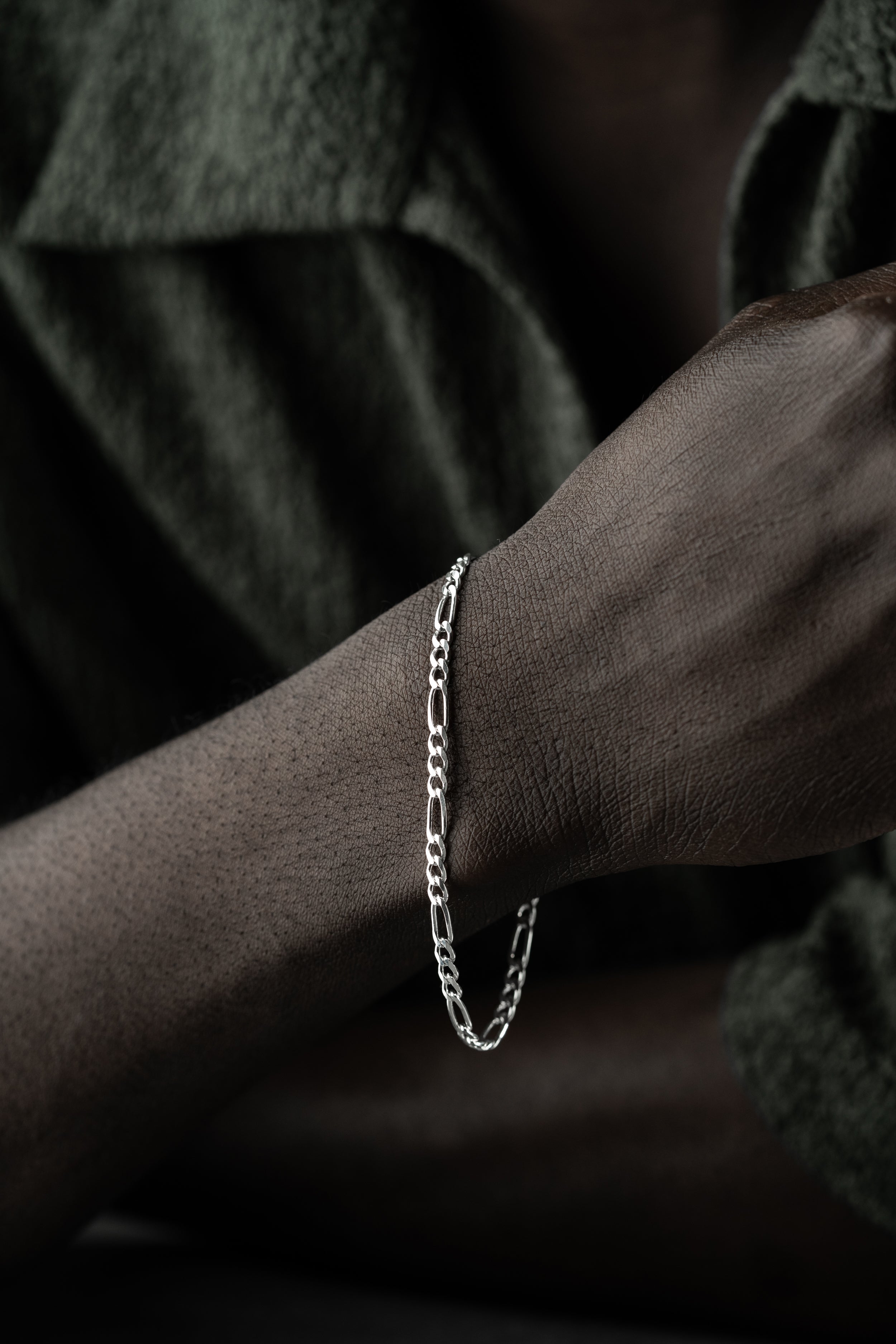 BIG FIGARO ARMBAND| 925 SILBER.
