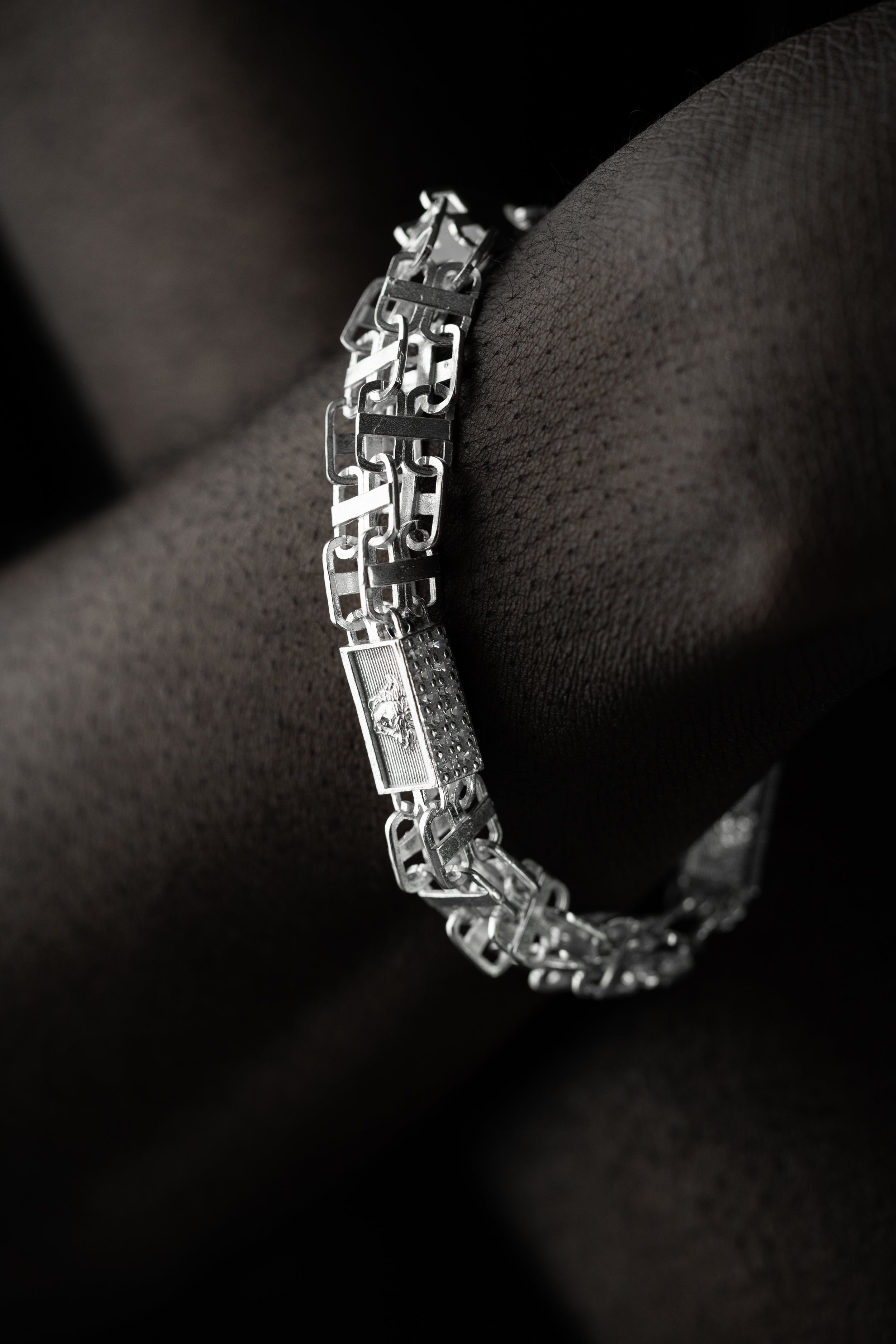 BIG KÄFIG ARMBAND | 925 SILBER..