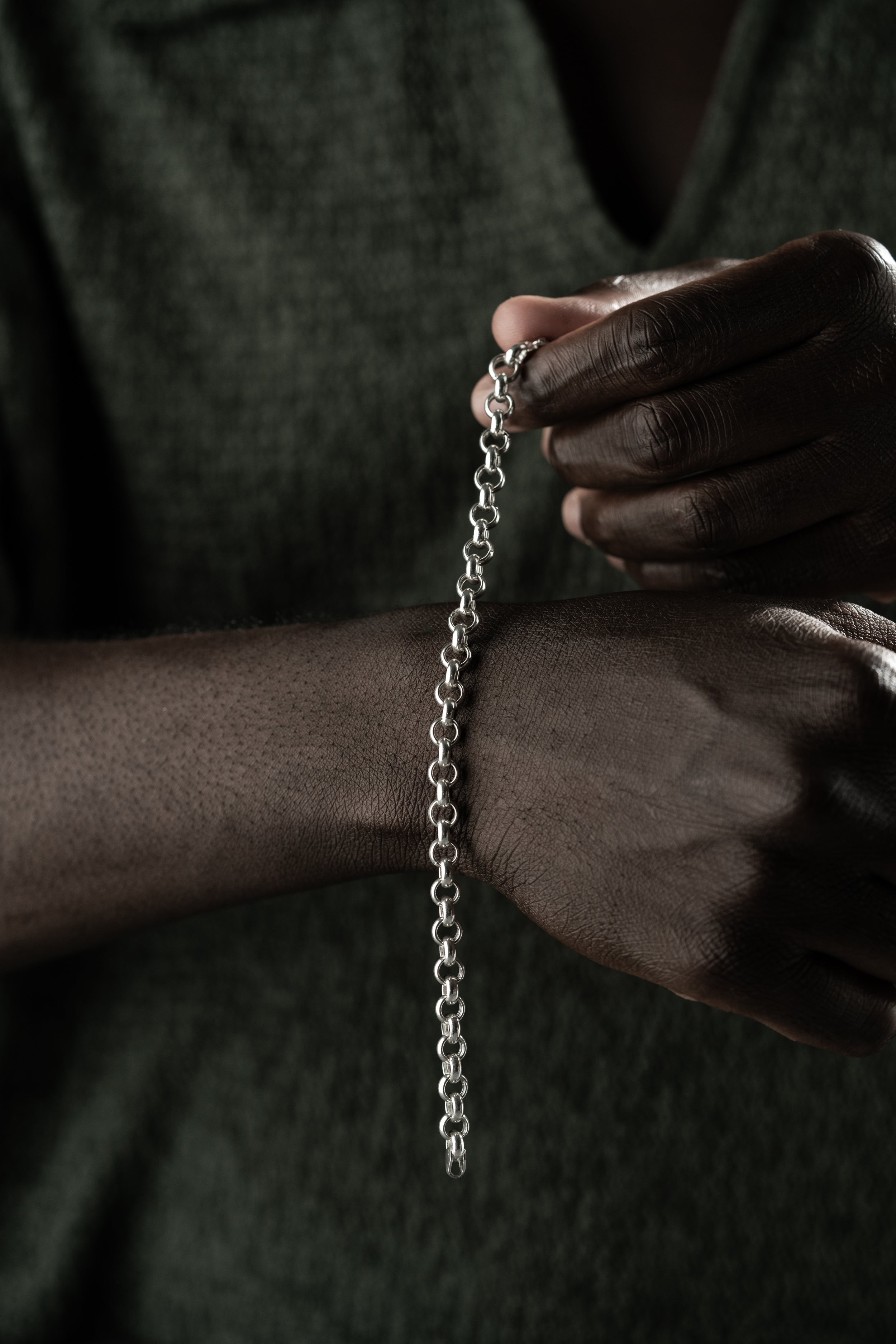 BIG DOCH ARMBAND 5MM  | 925 SILBER.