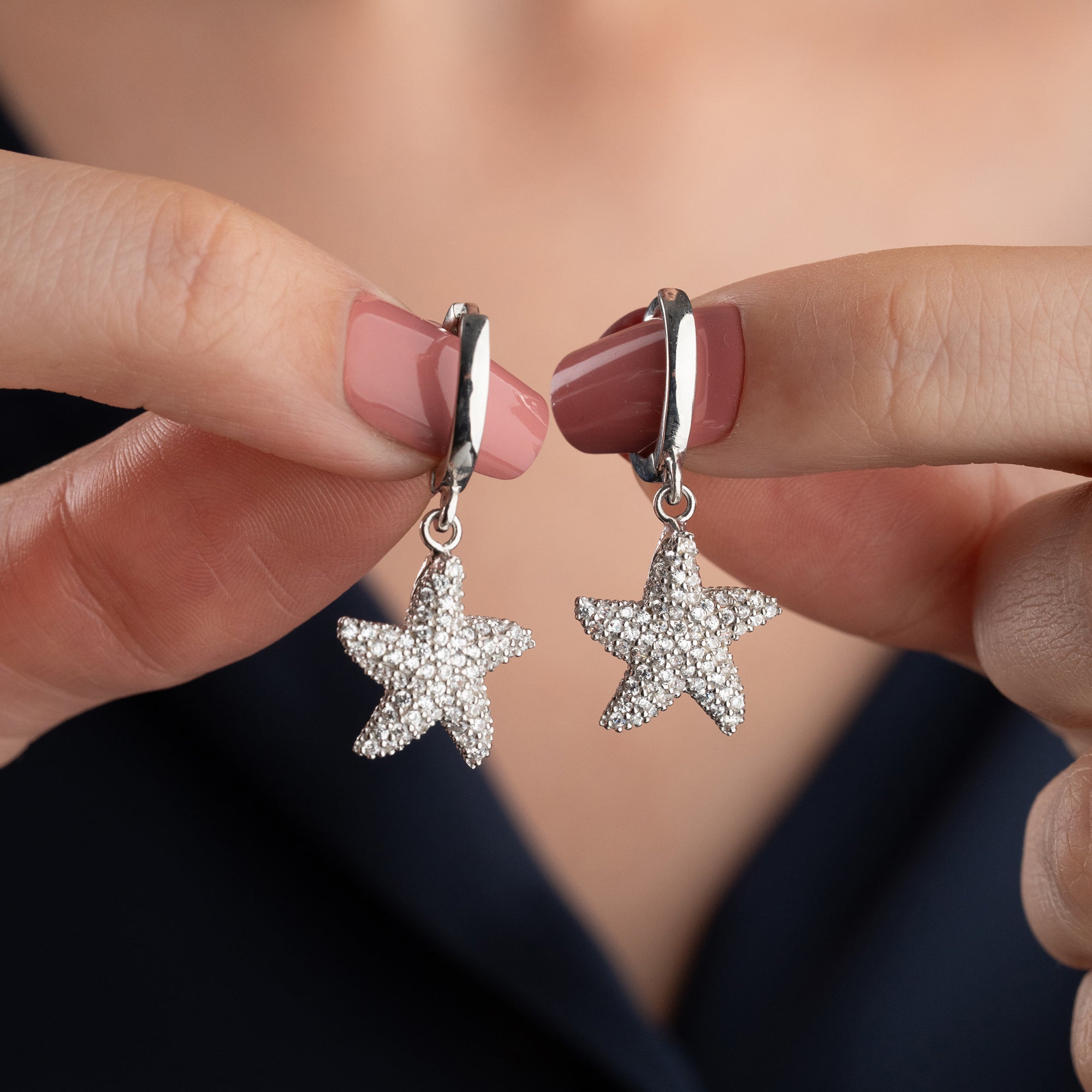 SEESTERN OHRRINGE | 925 SILBER