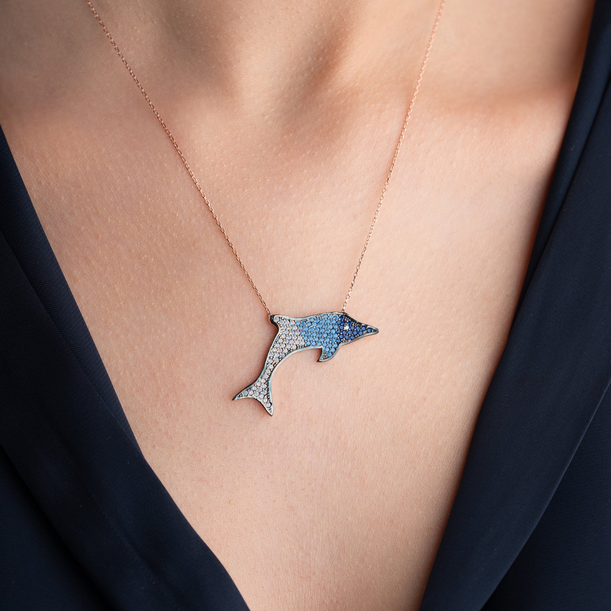 DOLPHIN HALSKETTE | 925 SILBER