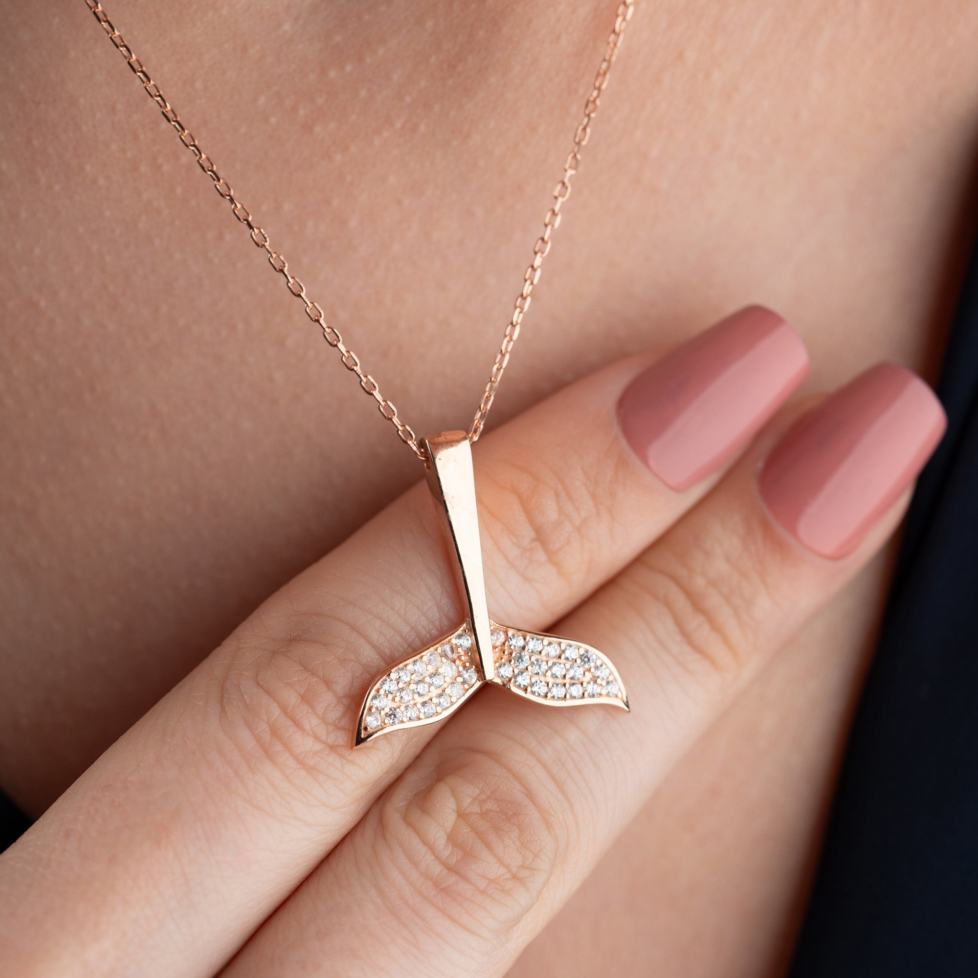 DOLPHIN AVA HALSKETTE | 925 SILBER