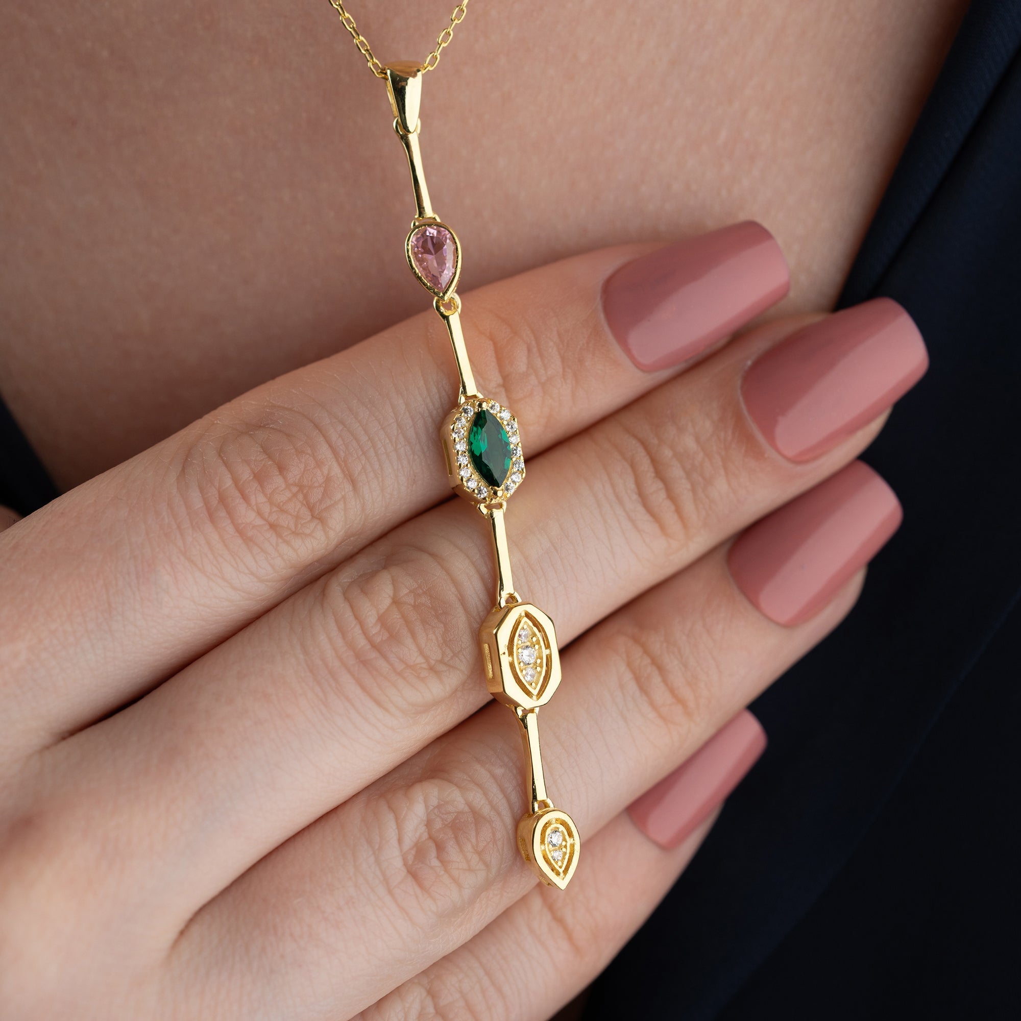 NOLAN Y HALSKETTE | 925 SILBER