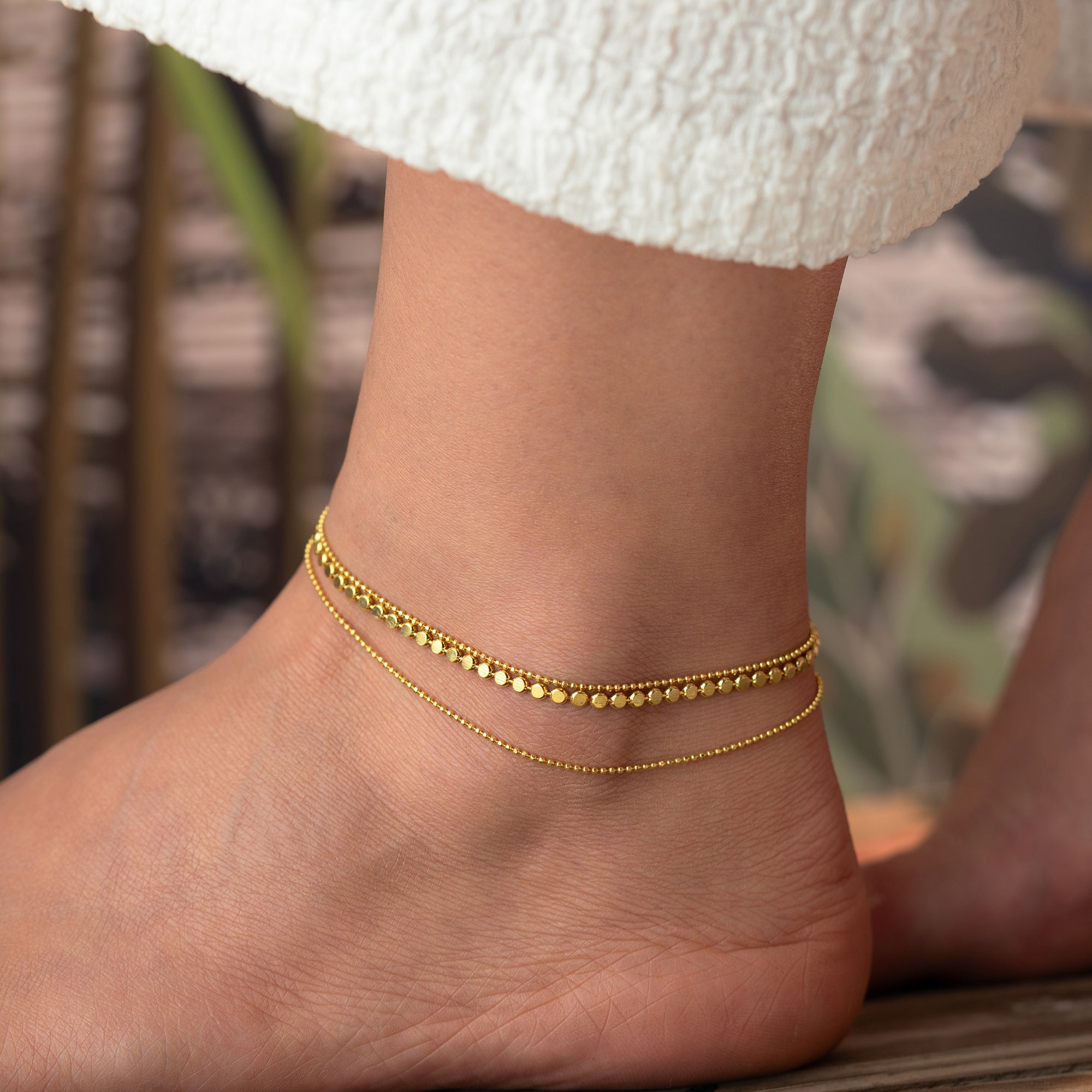 TRIARA FUSSKETTE | 925 SILBER.