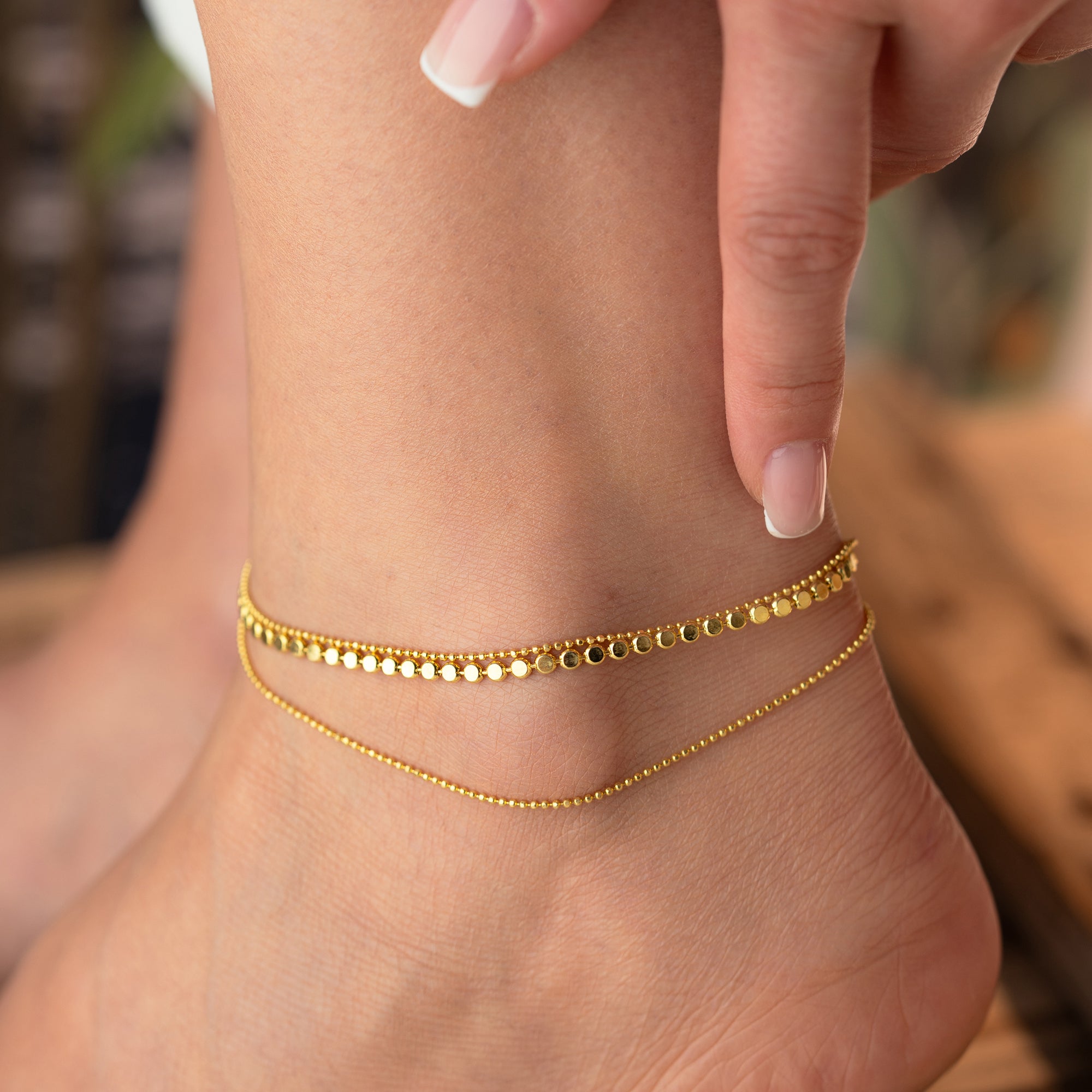 TRIARA FUSSKETTE | 925 SILBER.