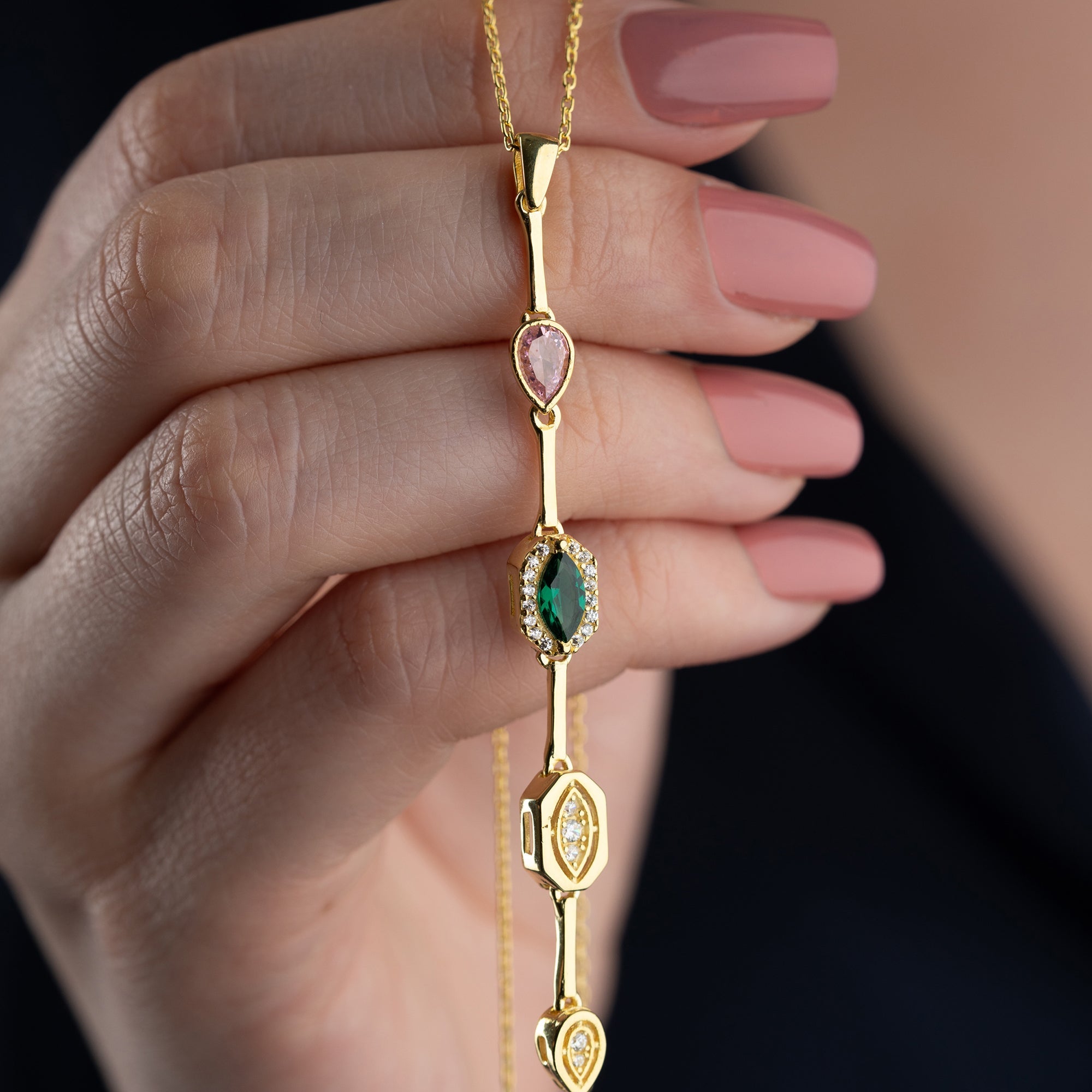 NOLAN Y HALSKETTE | 925 SILBER