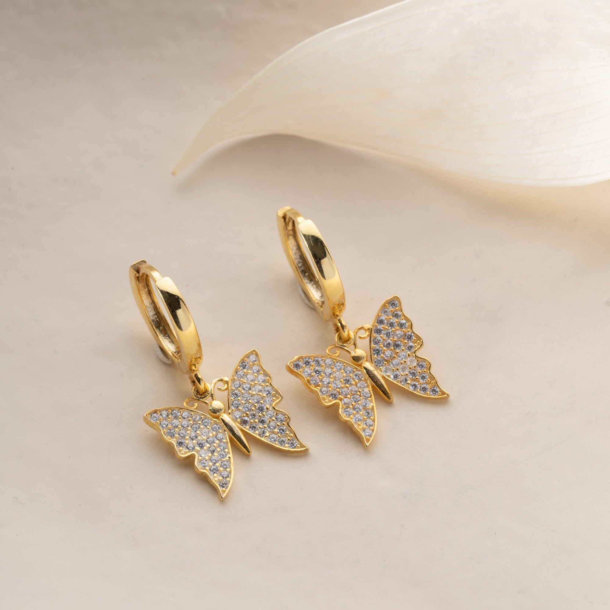 BUTTERFLY OHRRINGE | 925 SILBER