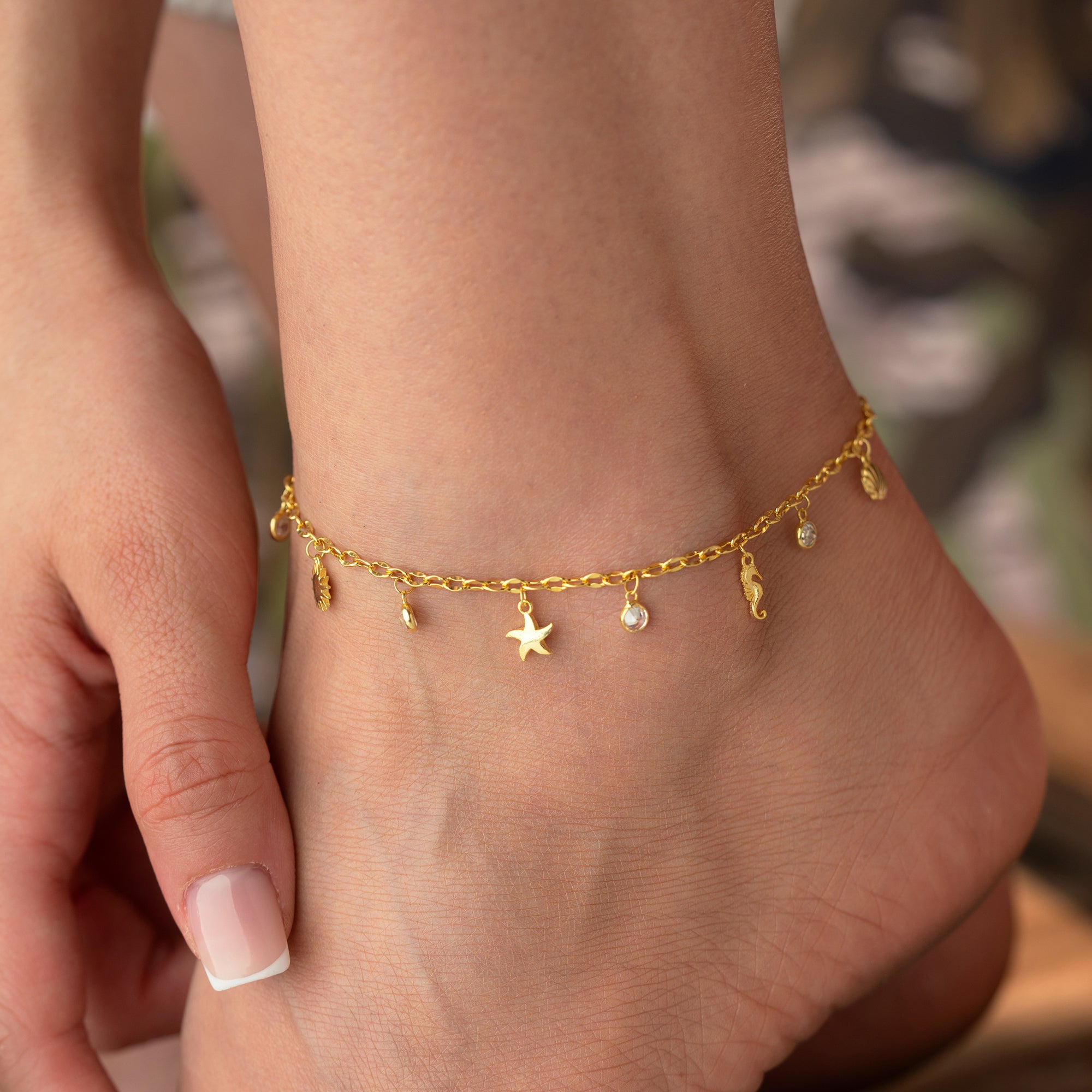 LENA FUSSKETTE | 925 SILBER