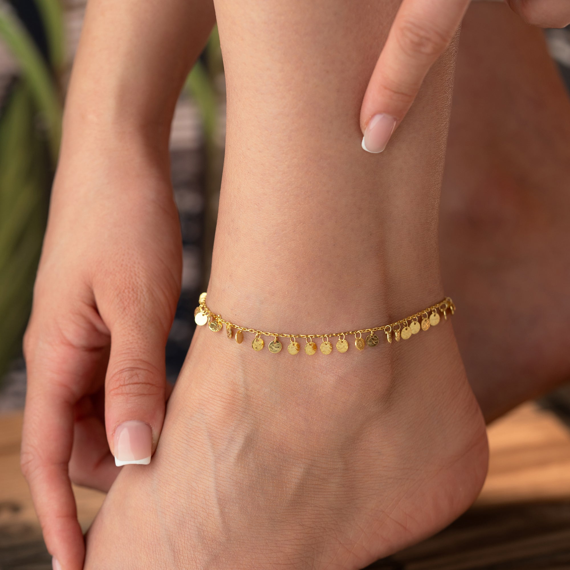 SOLEIL FUSSKETTE | 925 SILBER