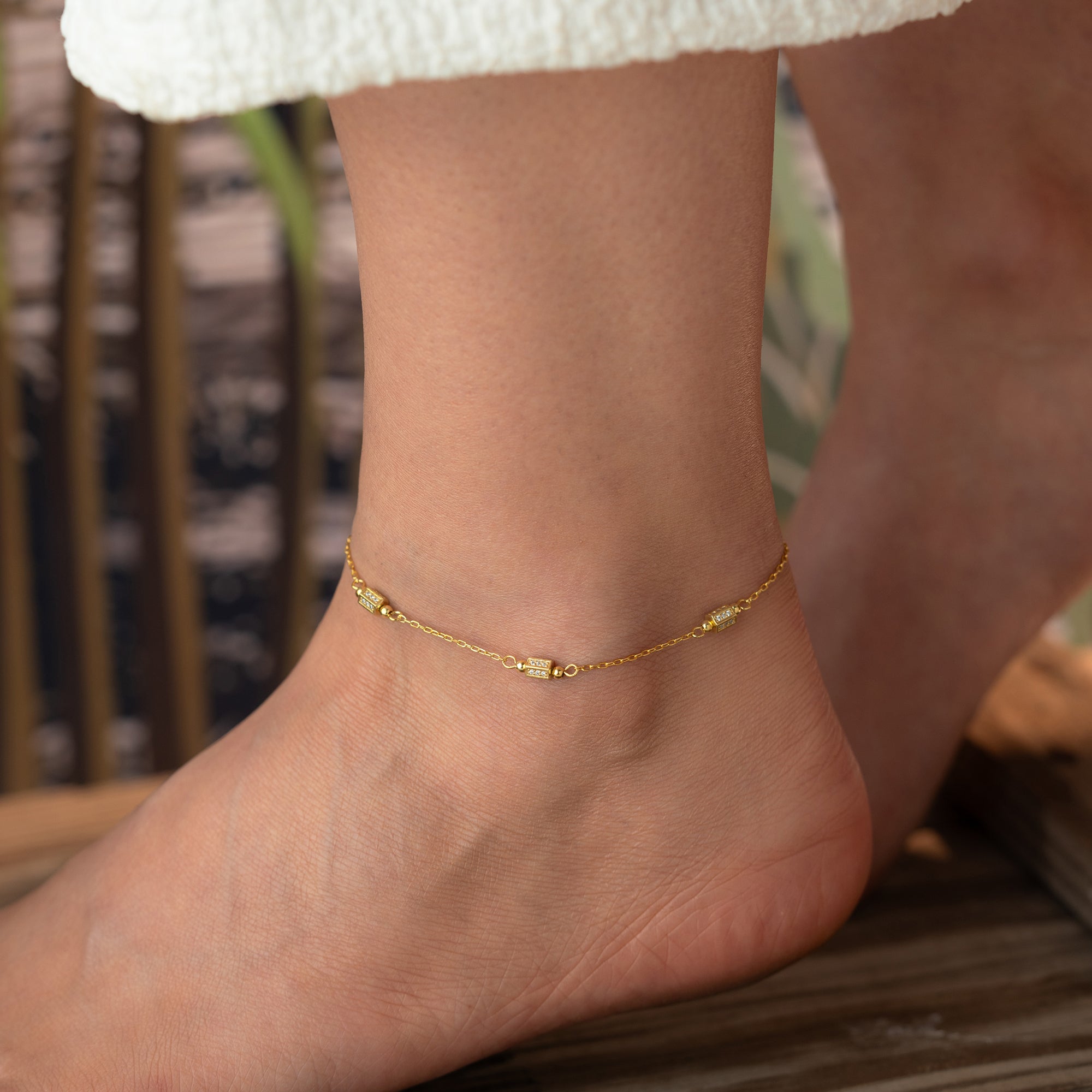 FUSSKETTE | 925 SILBER.