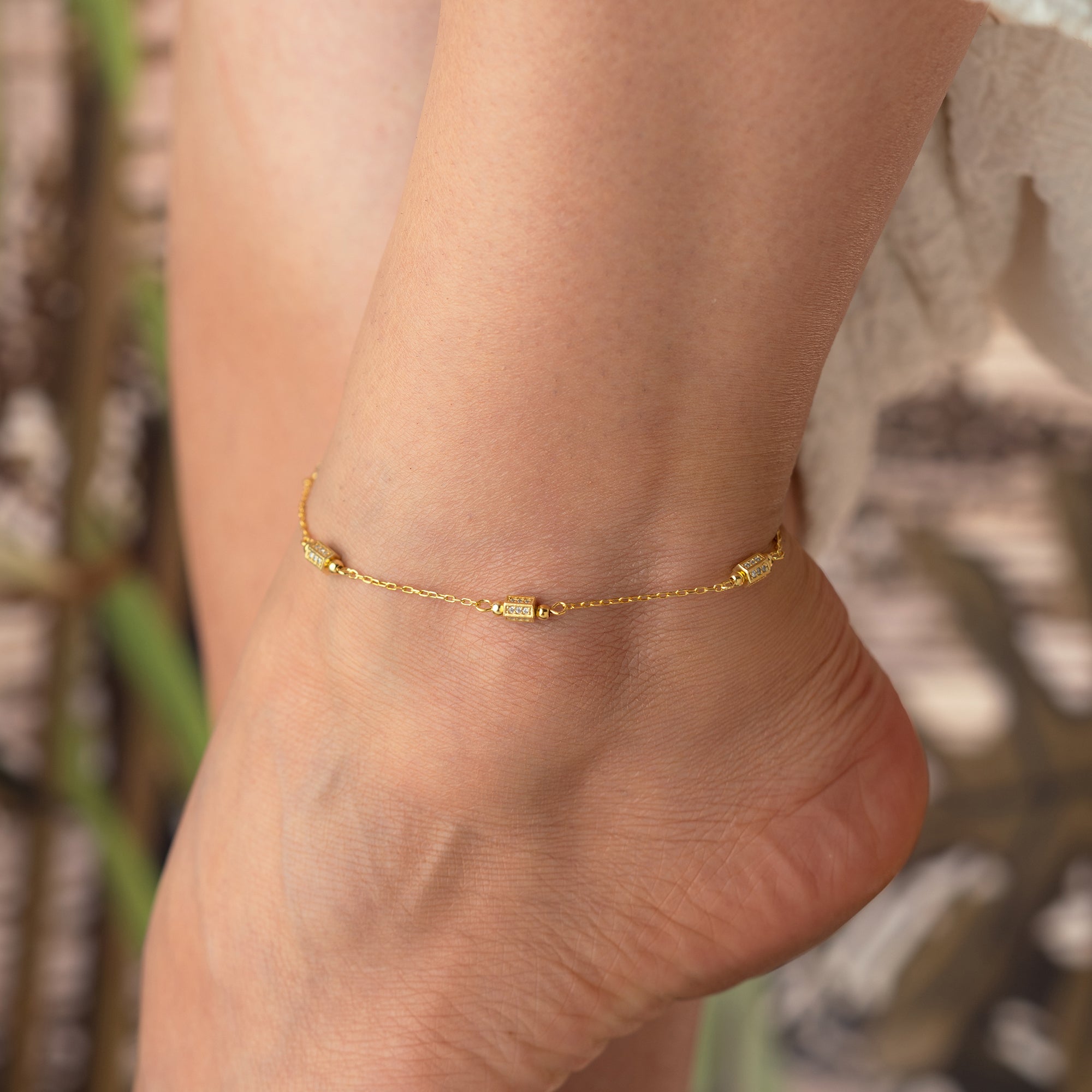 FUSSKETTE | 925 SILBER.