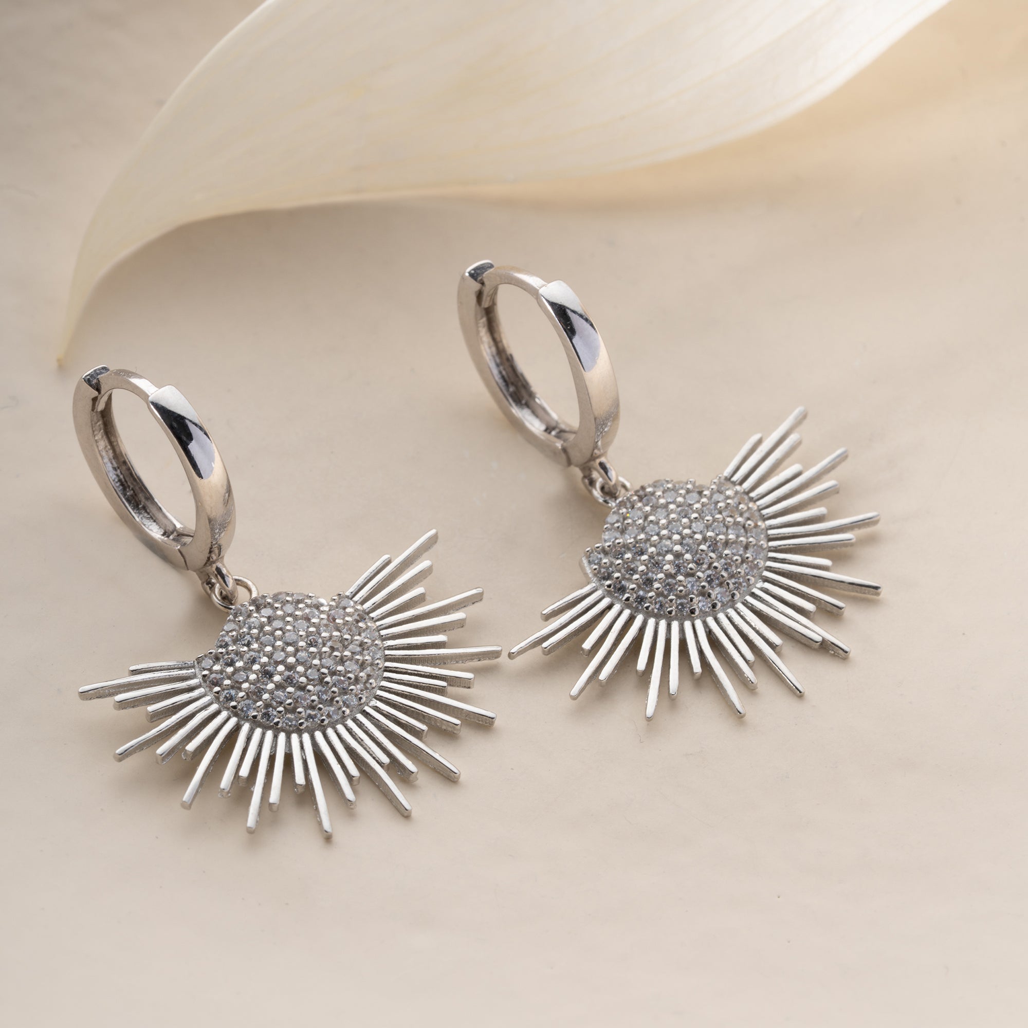 SUN OHRRINGE | 925 SILBER