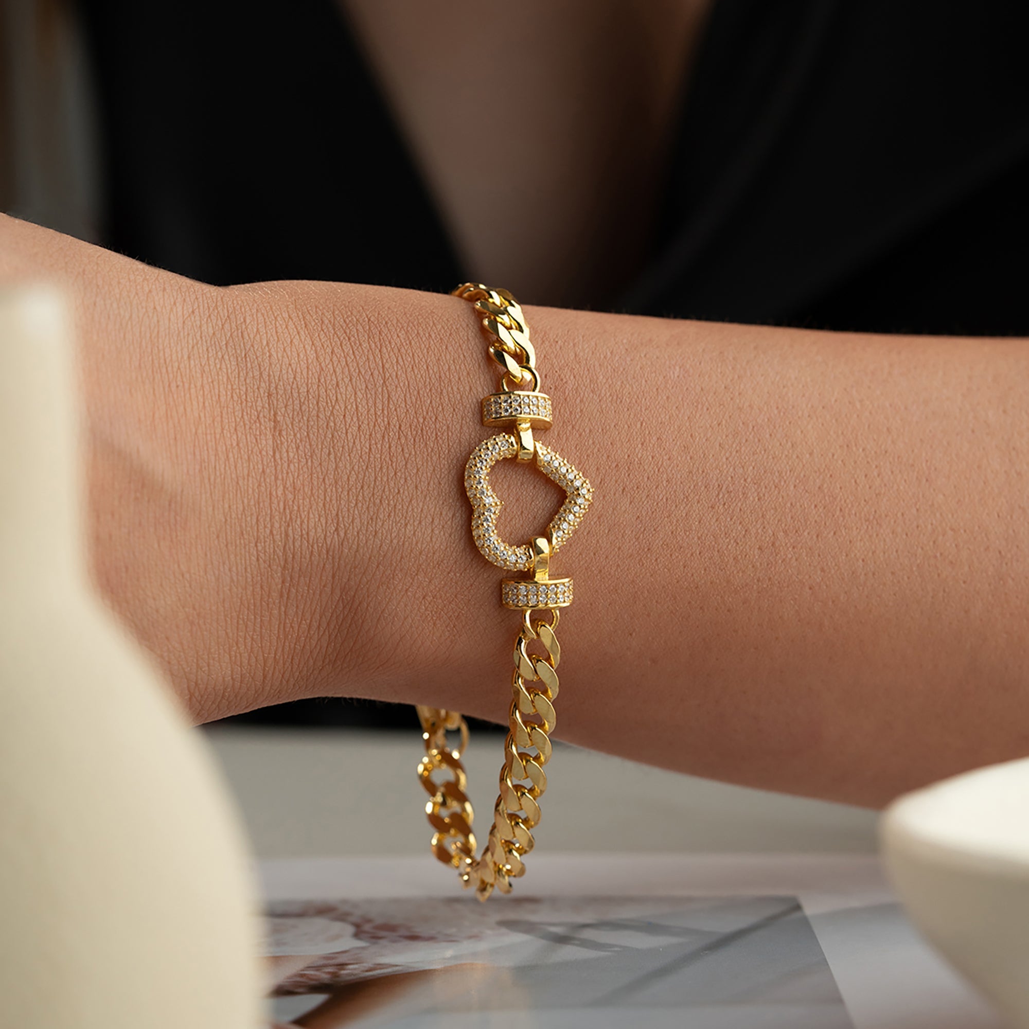 MEE HEART ARMBAND | 925 SILBER