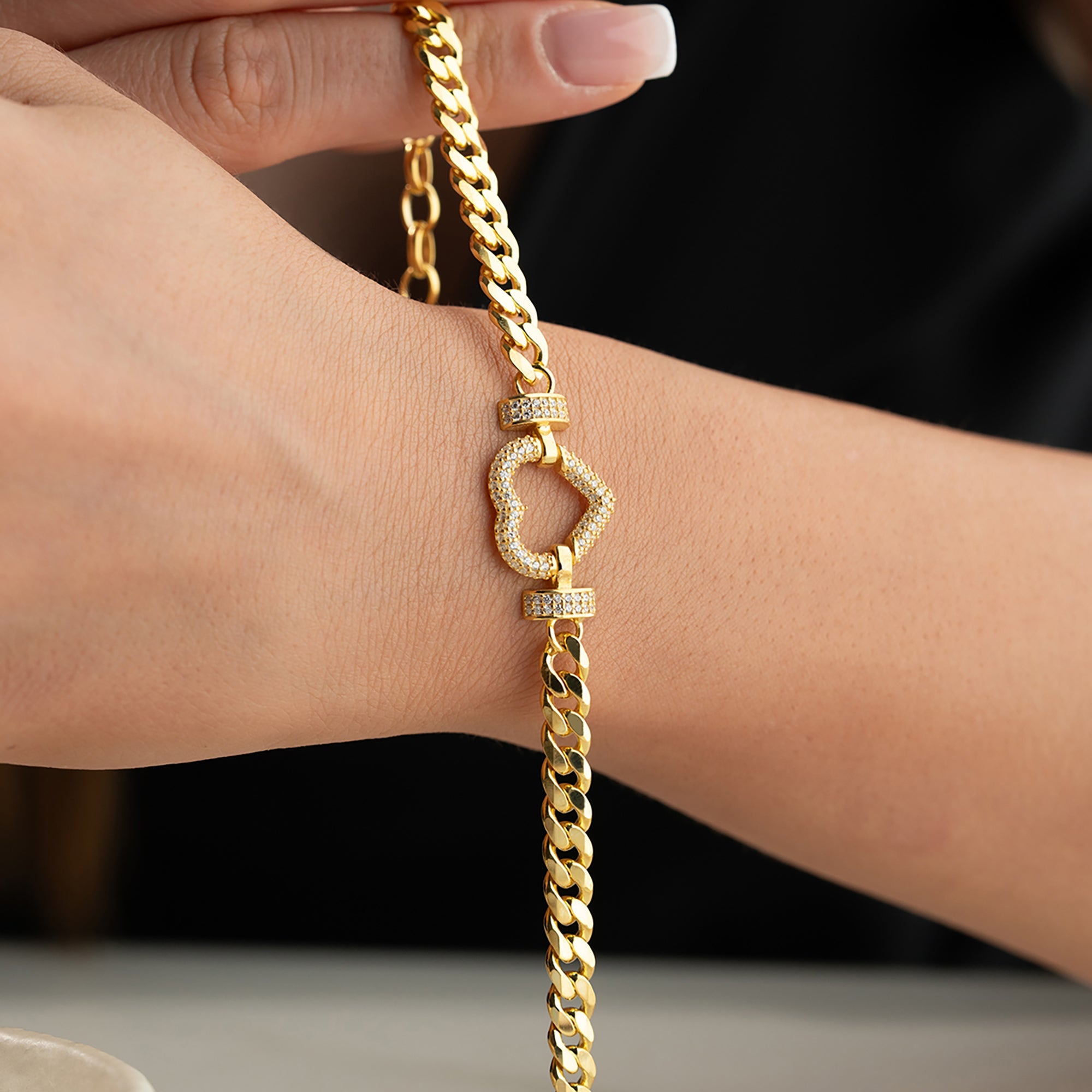 MEE HEART ARMBAND | 925 SILBER