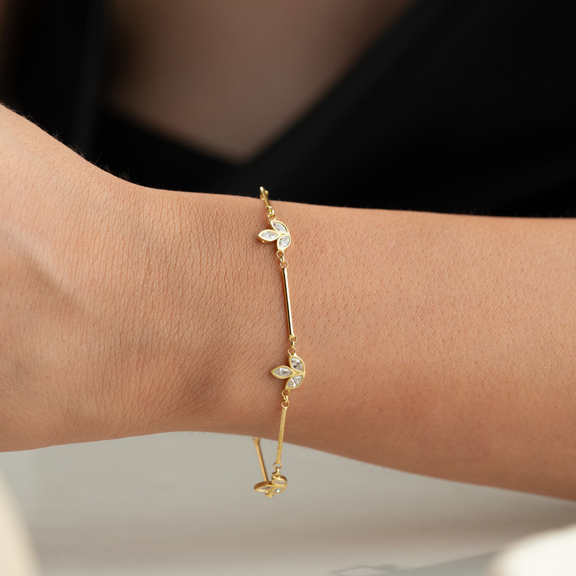 LOTUS NIRA ARMBAND | 925 SILBER