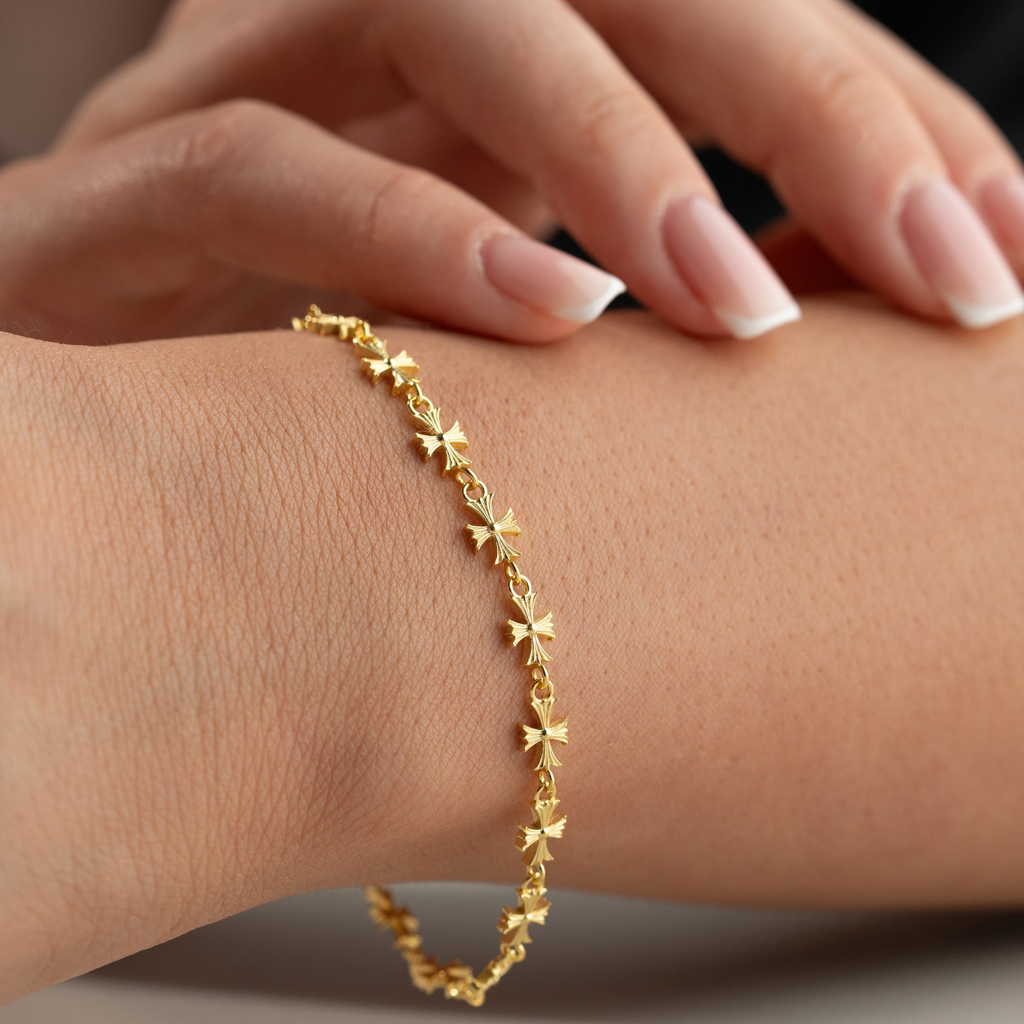 MULTI KREUZ ARMBAND | 925 SILBER