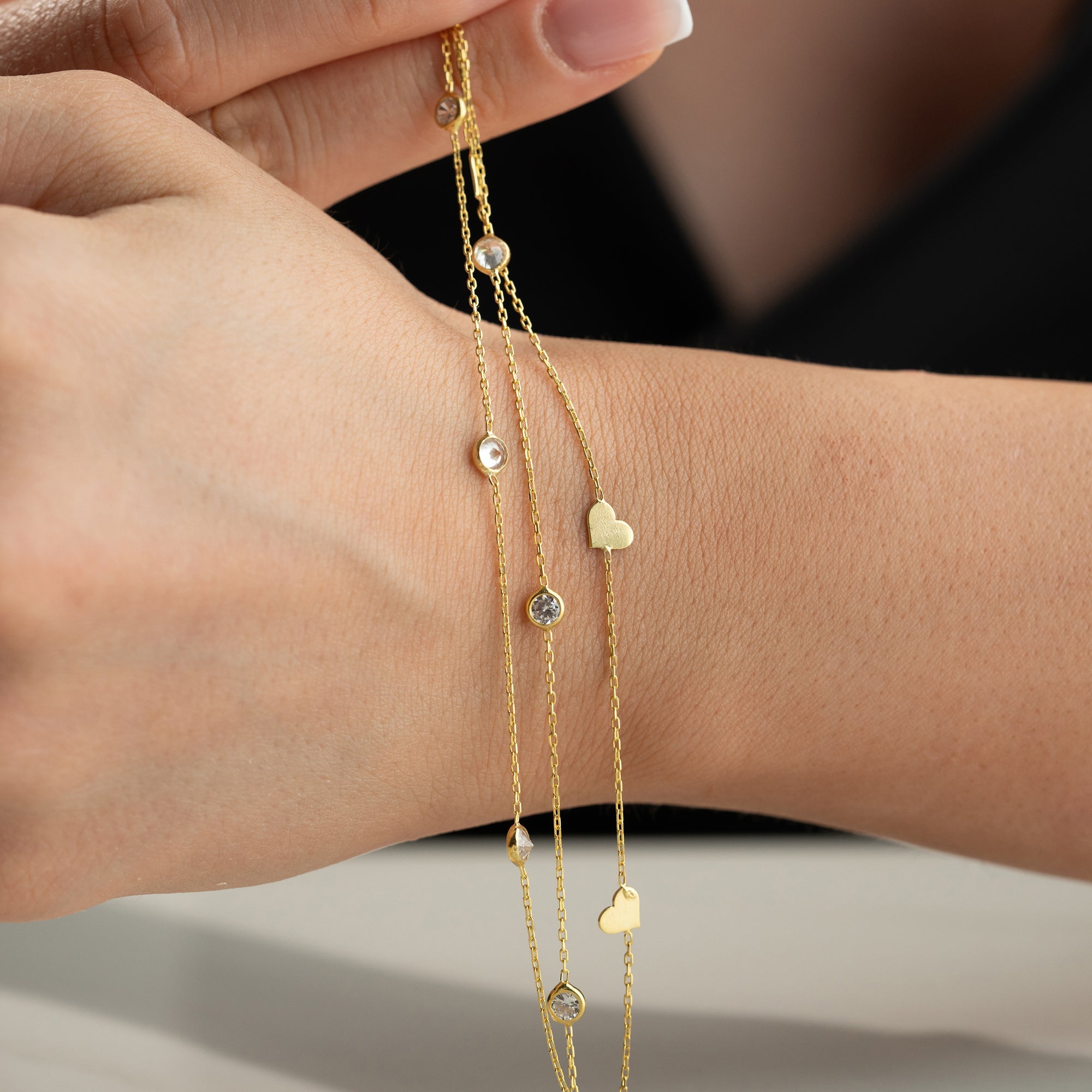 HEART VION ARMBAND | 925 SILBER