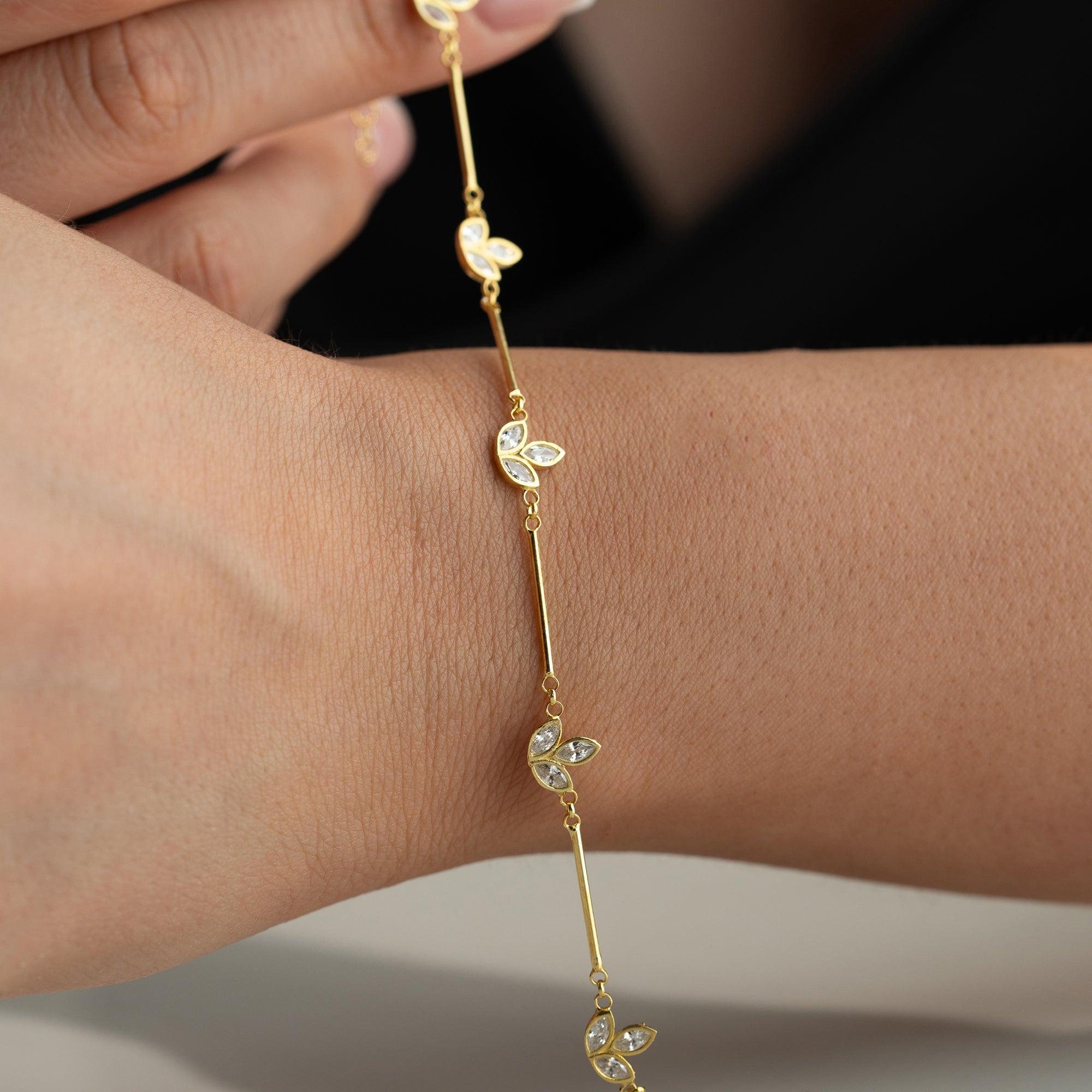 LOTUS NIRA ARMBAND | 925 SILBER