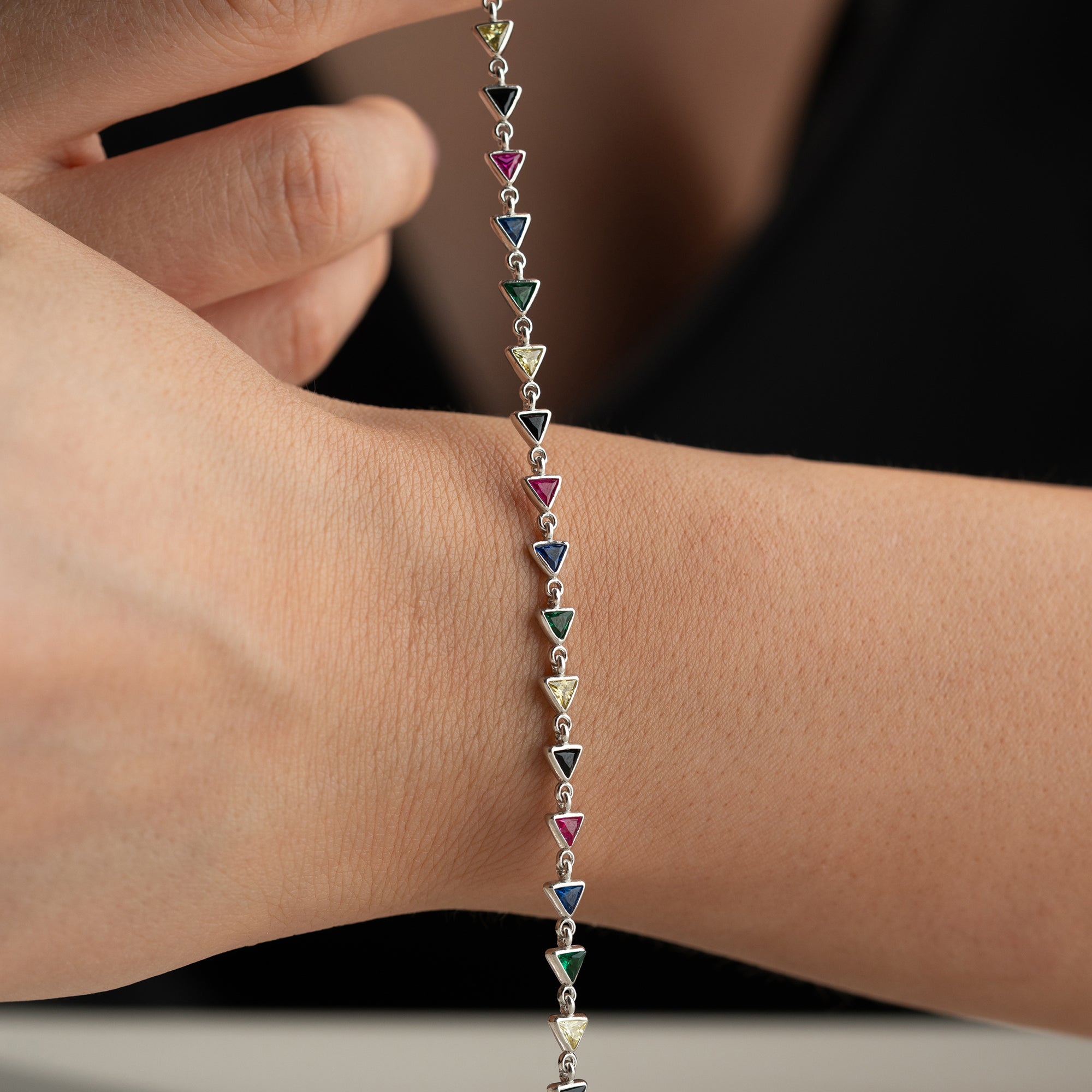 REDU COLORFULL ARMBAND | 925 SILBER