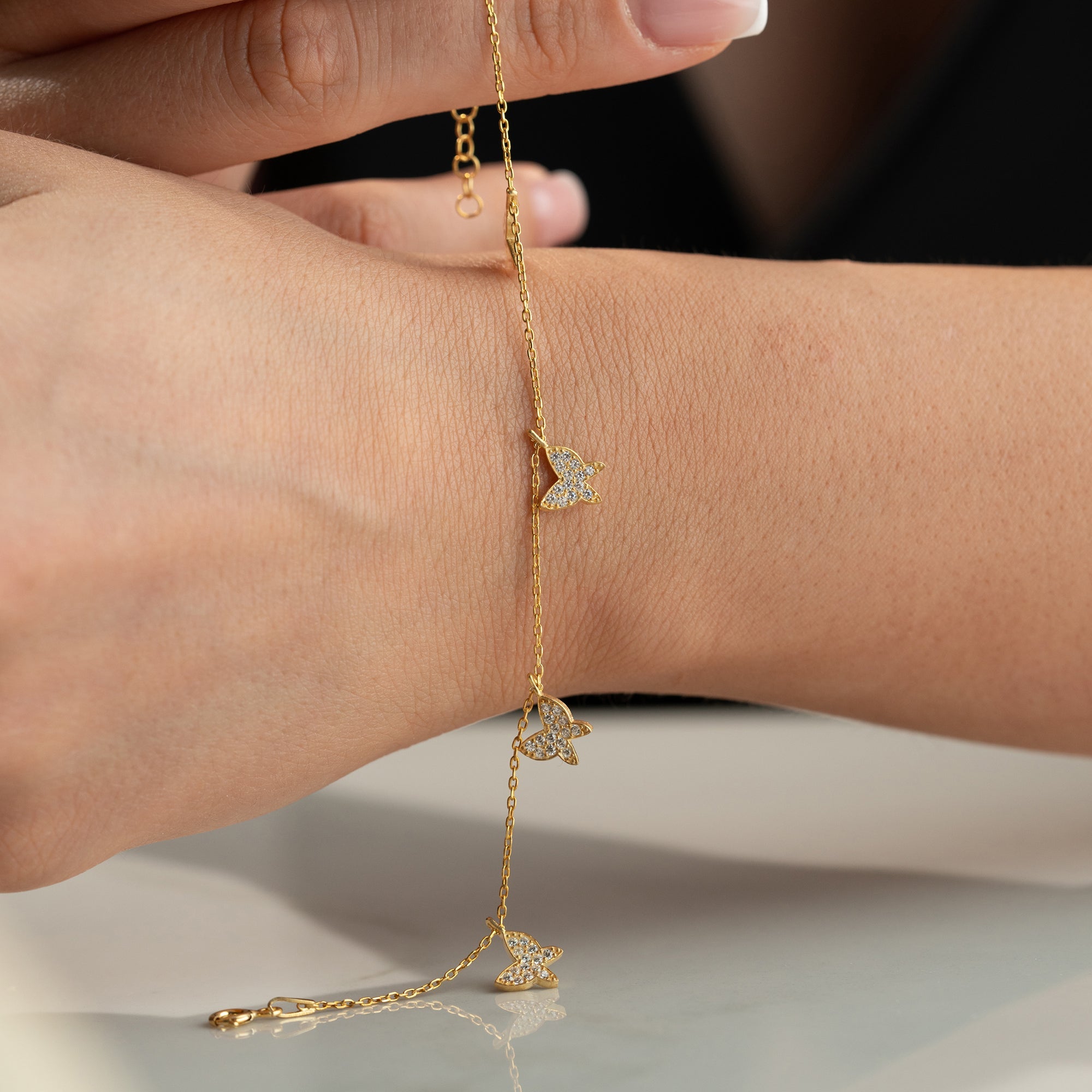 SORE BUTTERFLY ARMBAND | 925 SILBER