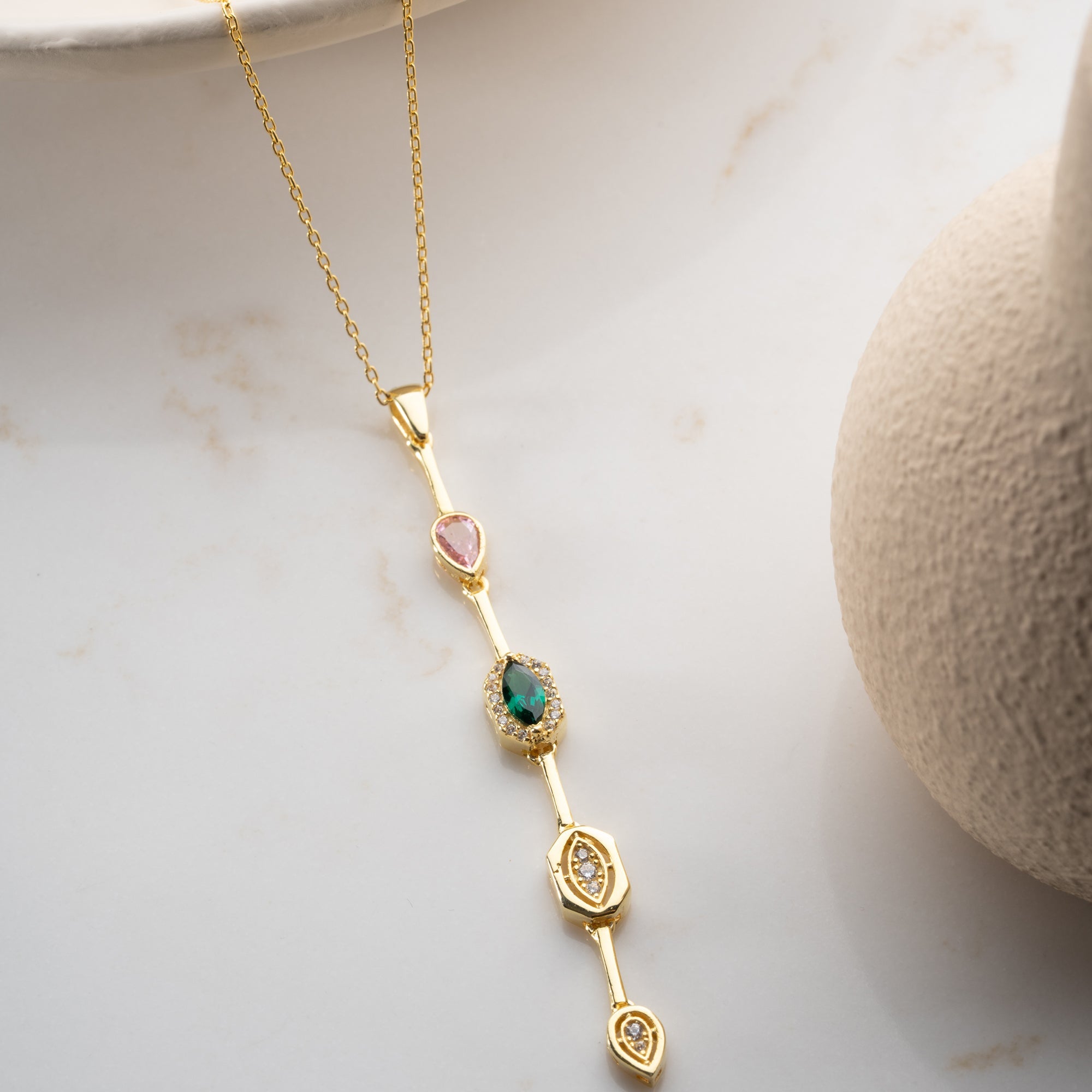 NOLAN Y HALSKETTE | 925 SILBER