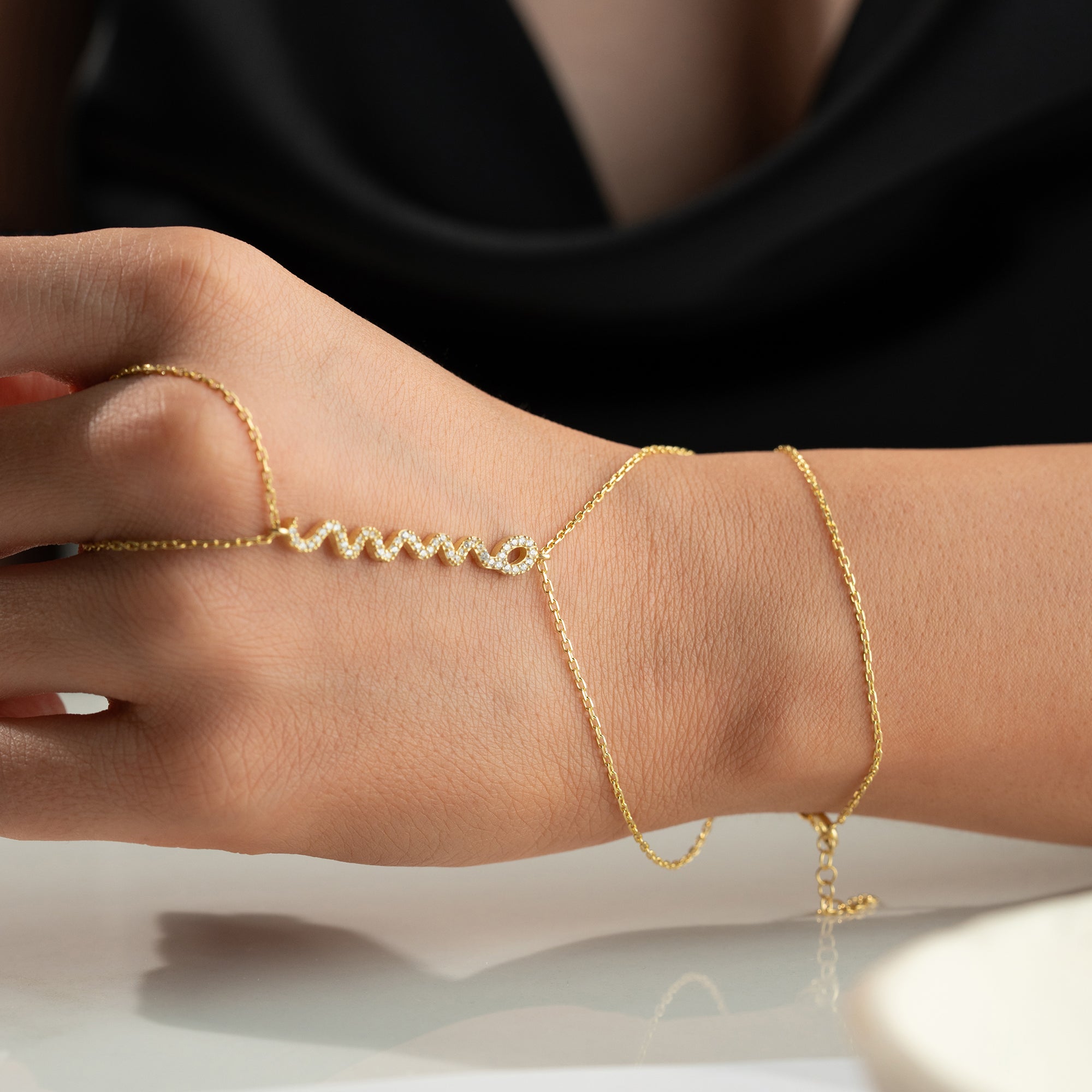 SNAKE HANDKETTE | 925 SILBER