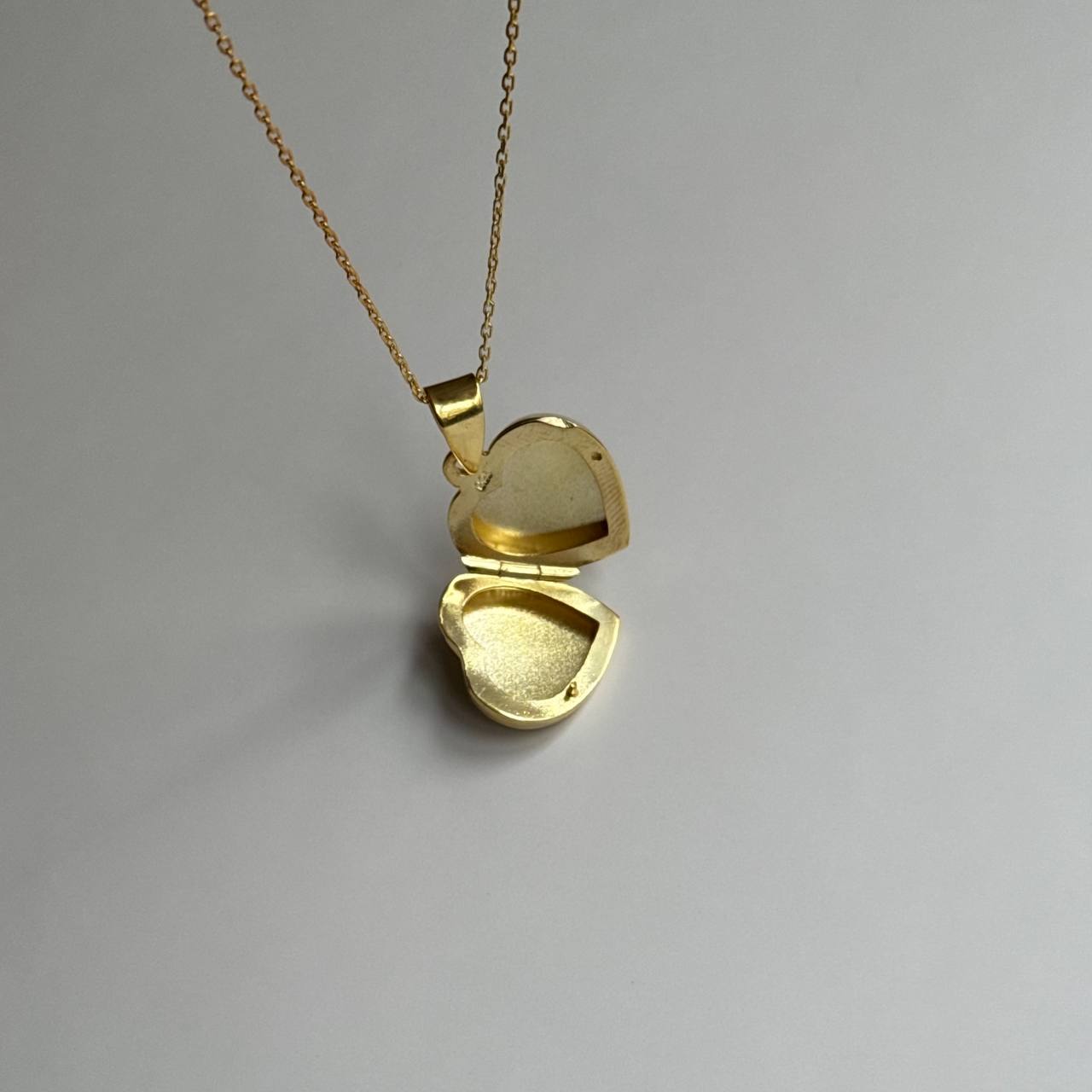 GRAVUR HERZ HALSKETTE | 925 SILBER