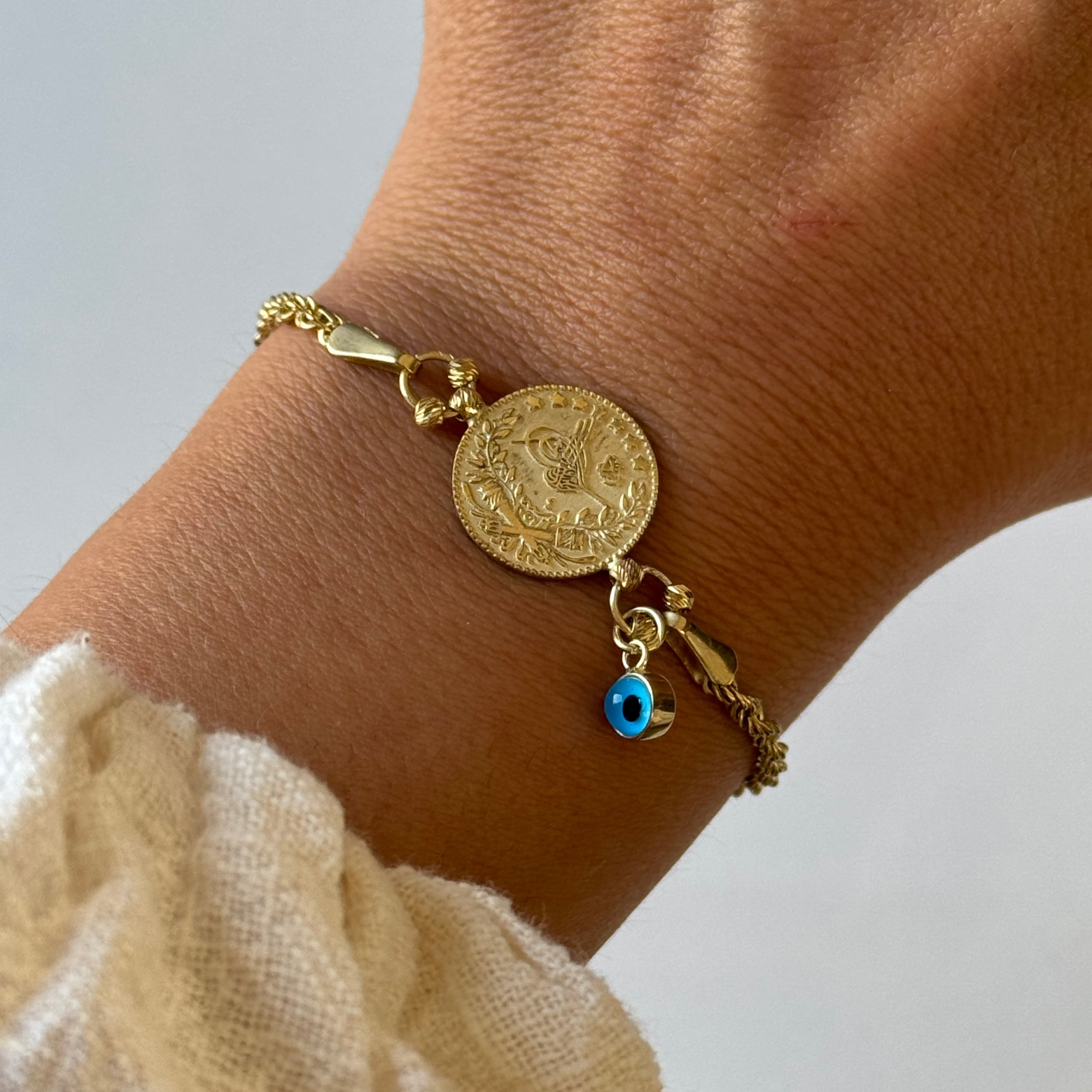 WIRBEL RESAT NAZAR ARMBAND | 925 SILBER.