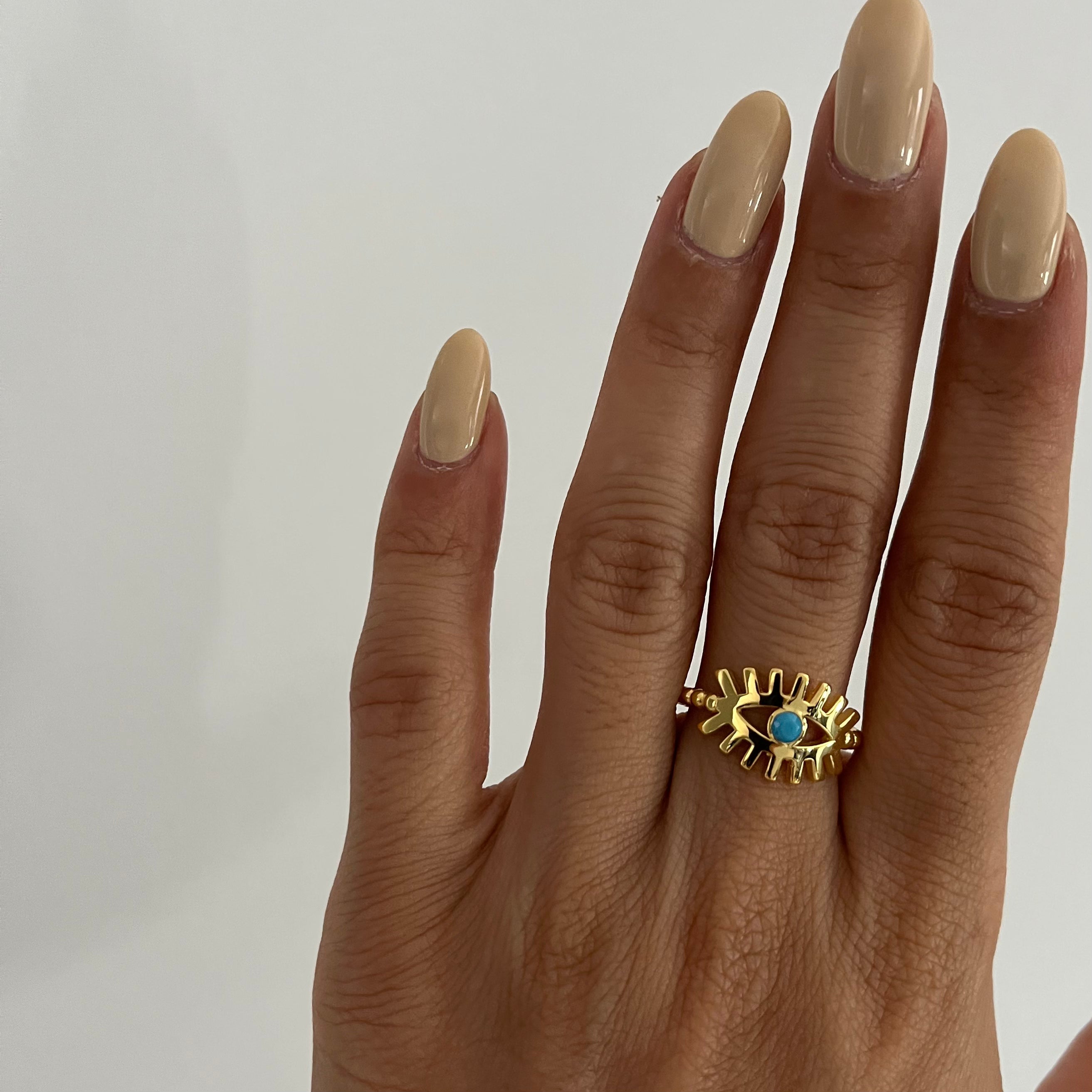 EYE RING | 925 SILBER.