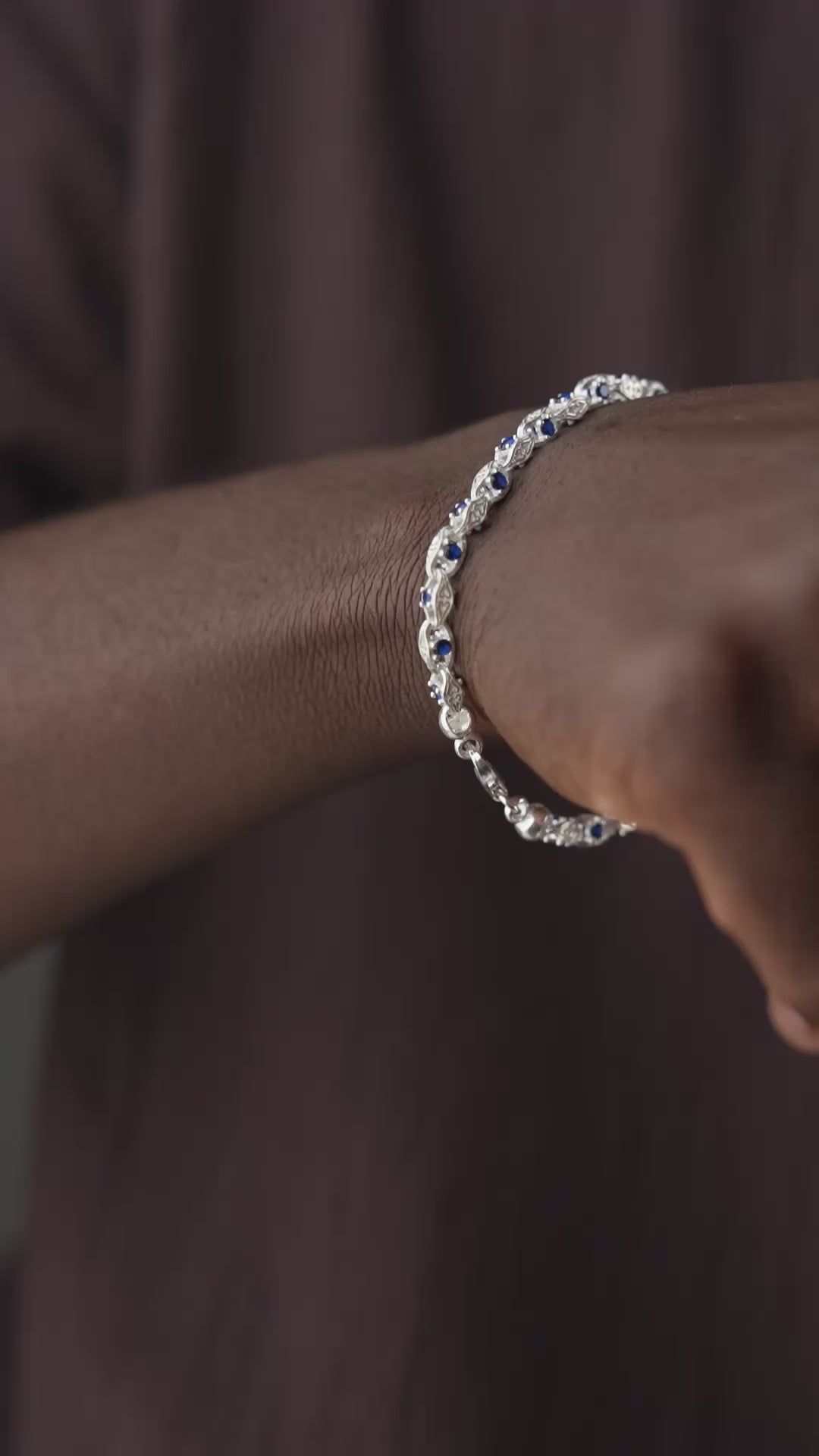 ANKER BLUE DIAMOND SET | 925 SILBER.