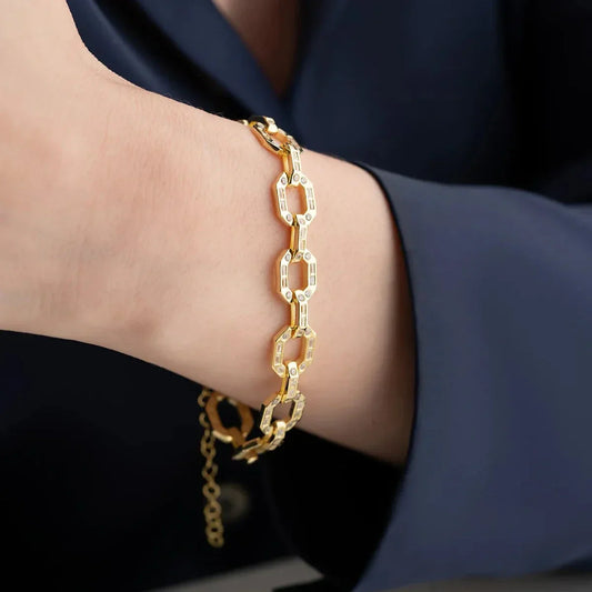 FINESSE STEIN ARMBAND | 925 SILBER