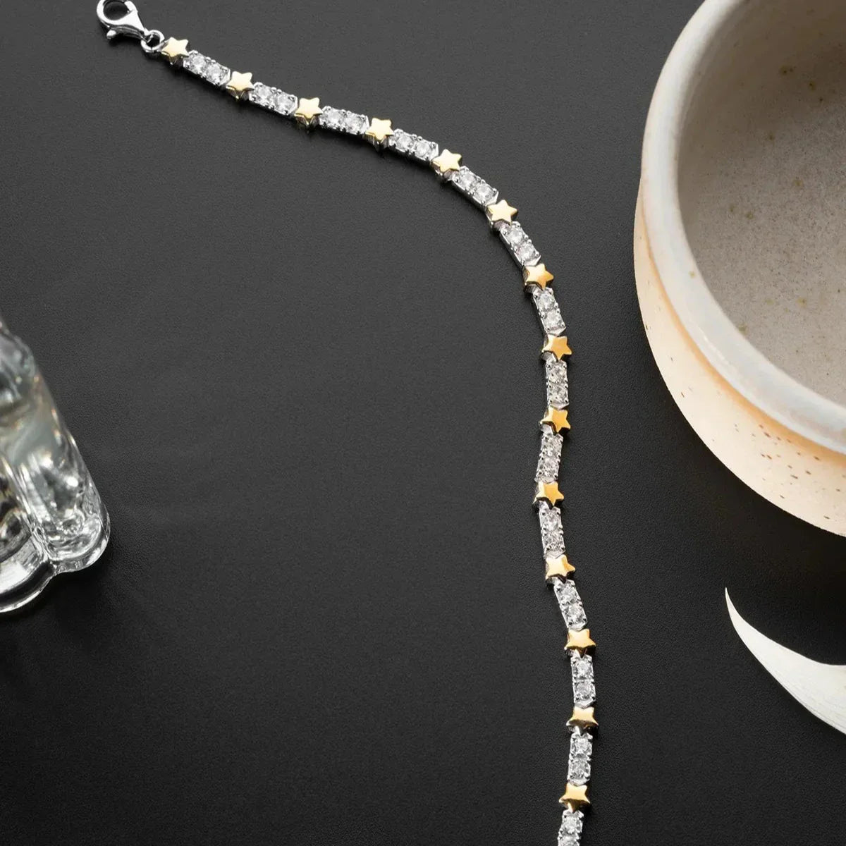 MINI STAR ICEDOUT ARMBAND | 925 SILBER