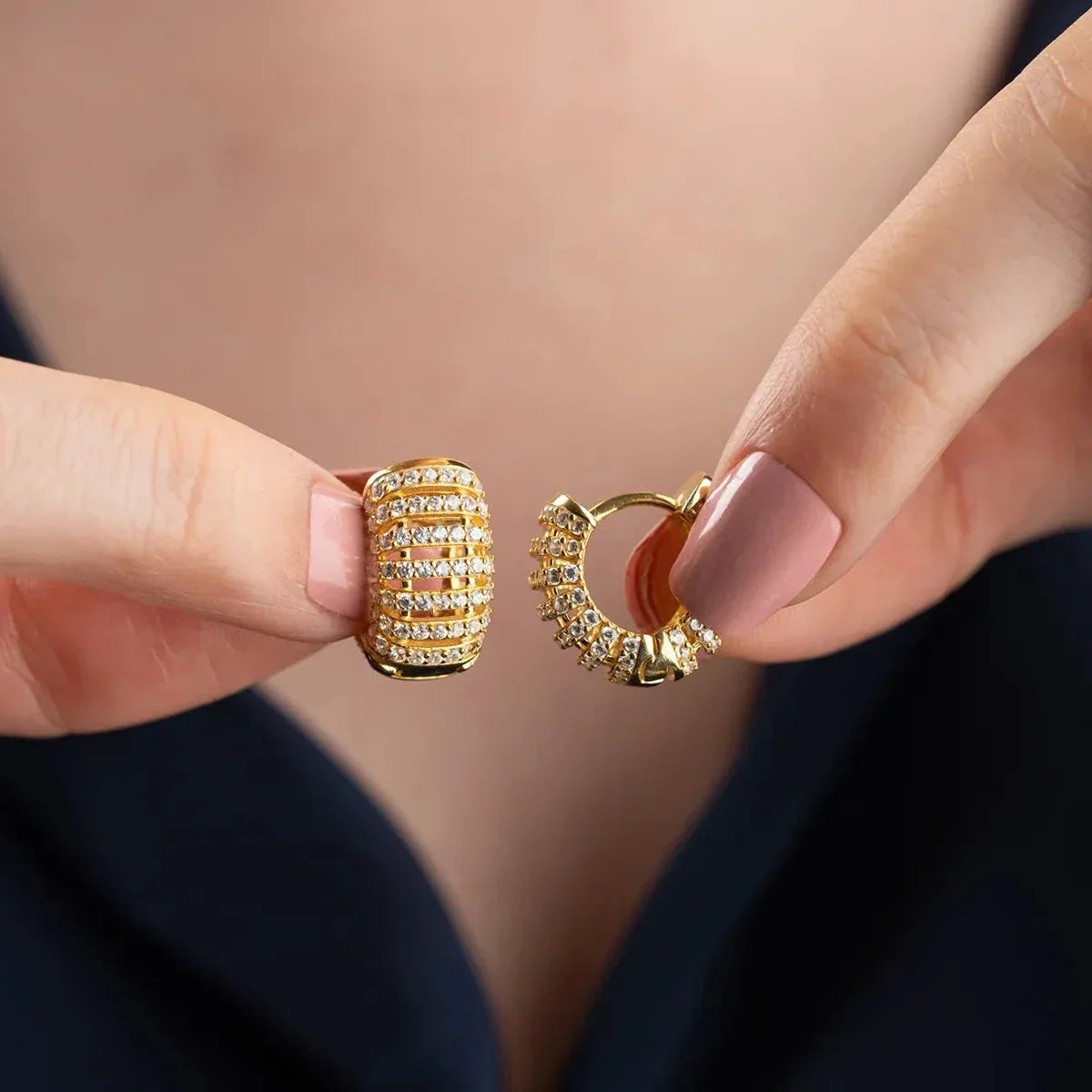 LUNARE OHRRINGE | 925 SILBER