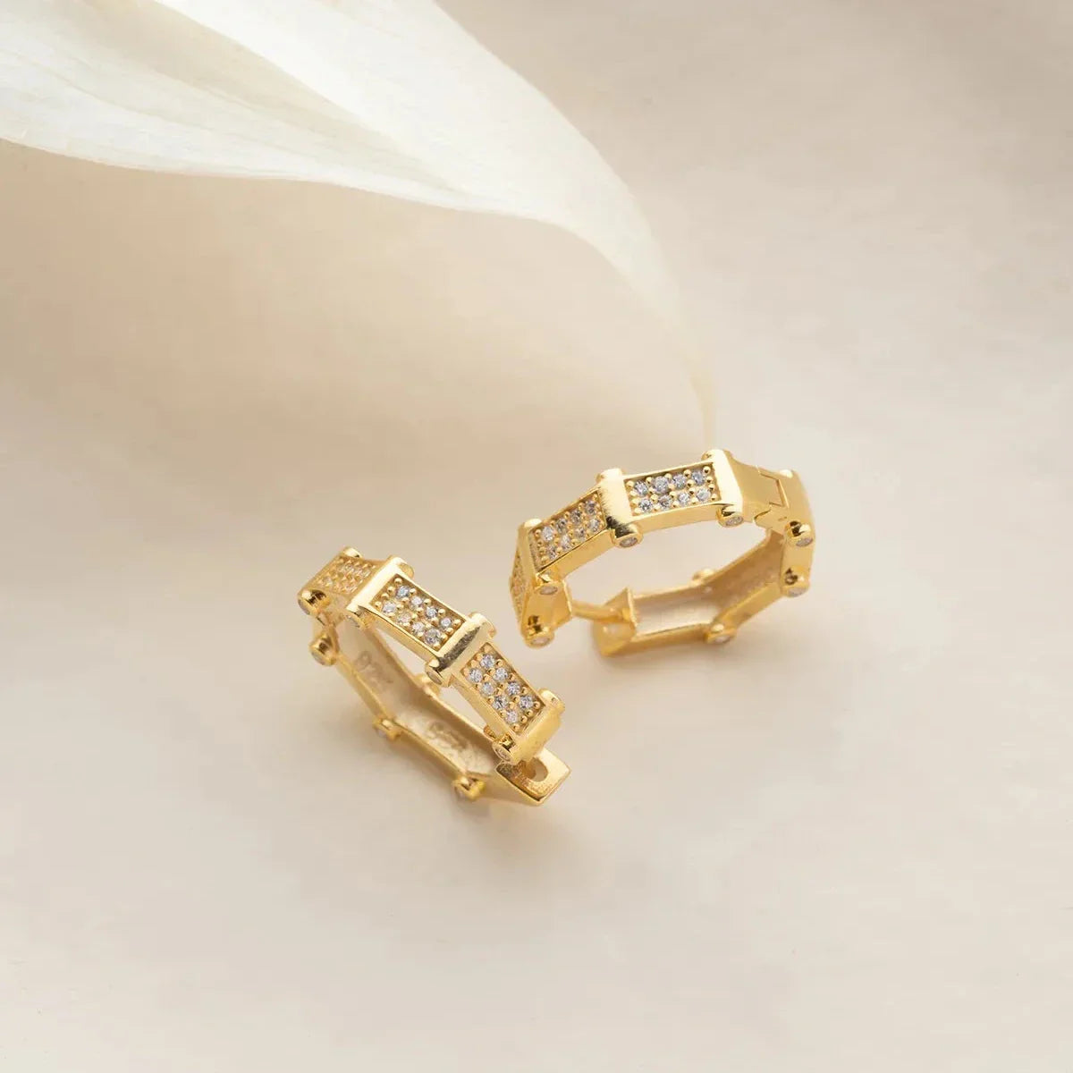 TREND MEDIUM OHRRINGE | 925 SILBER