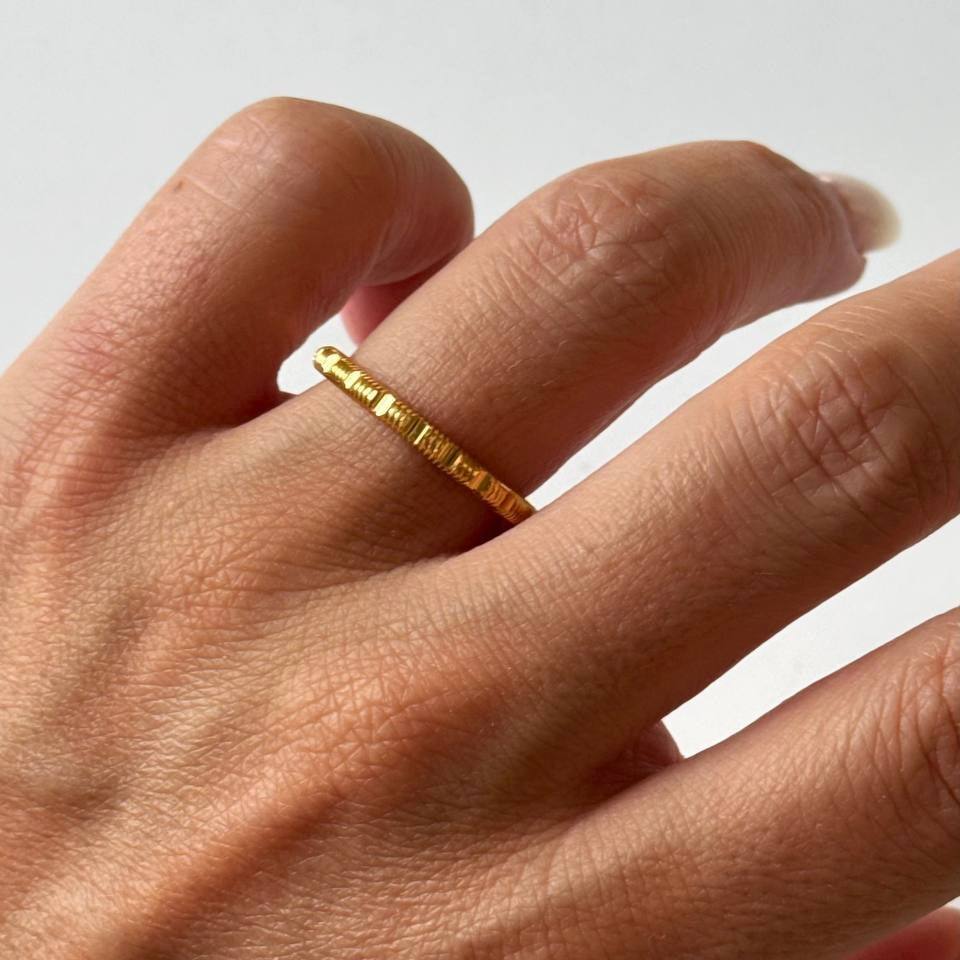 LUME AJDA RING | 925 SILBER.