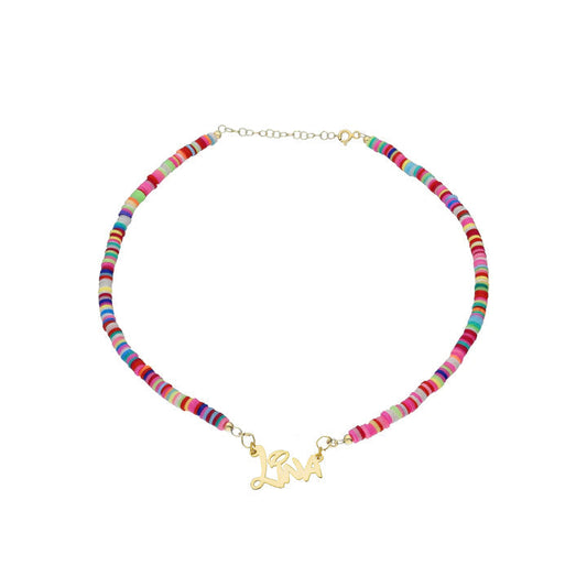 COLORFULL KIDS HALSKETTE MIT NAMEN (7240662089773)