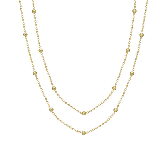 DOUBLE VINTAGE NECKLACE | 925 SILBER